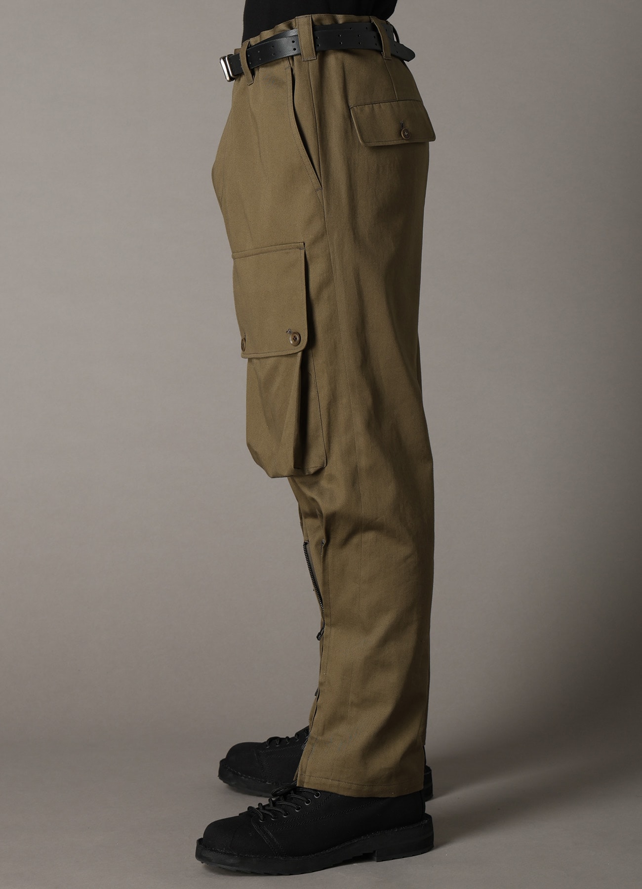 KATSURAGI ZIPPER JODHPURS CARGO PANTS