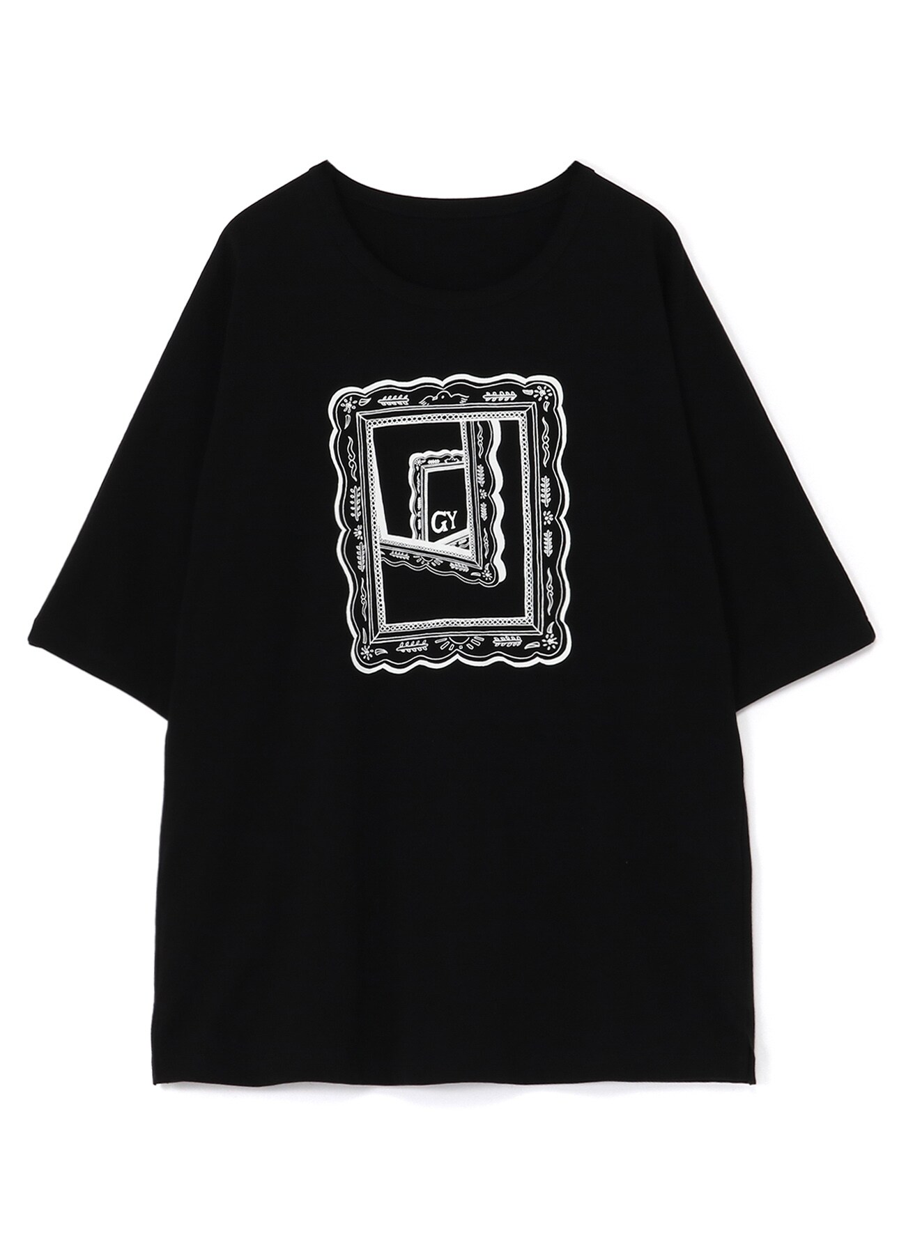 ＜受注＞[Ground Y×Mai Fukagawa collection] dolman sleeve T-shirts 「frame」