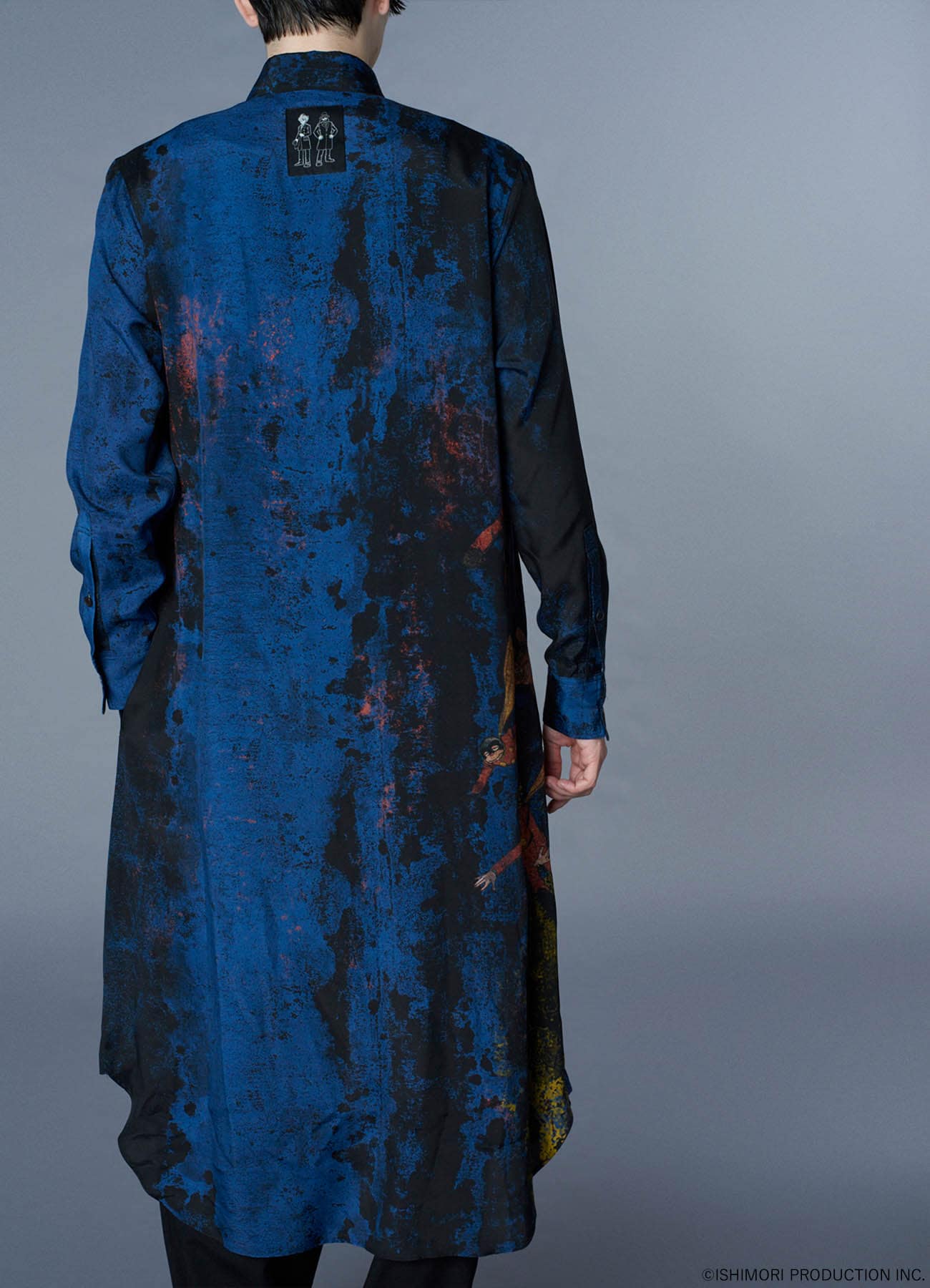 【11/15 12:00 Release】Ground Y×CYBORG 009 60th 00 NUMBER CYBORG LONG DRESS SHIRT