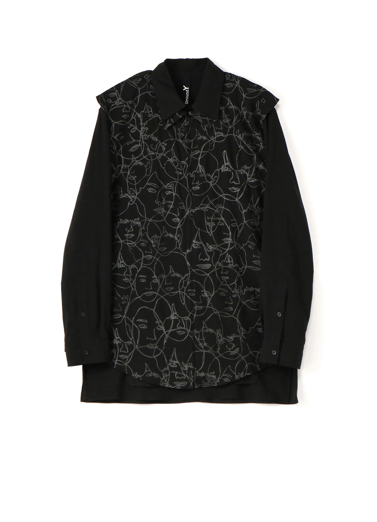 ＜Ground Y×7ORDER Collaboration Project＞Sandwich Big Shirt