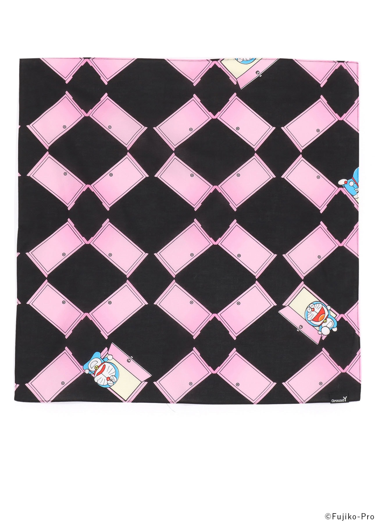 【FUJIKO・F・FUJIO 90th ANNIVERSARY Collection】DORAEMON  “DOKODEMO DOOR” KALEIDOSCOPE BANDANA