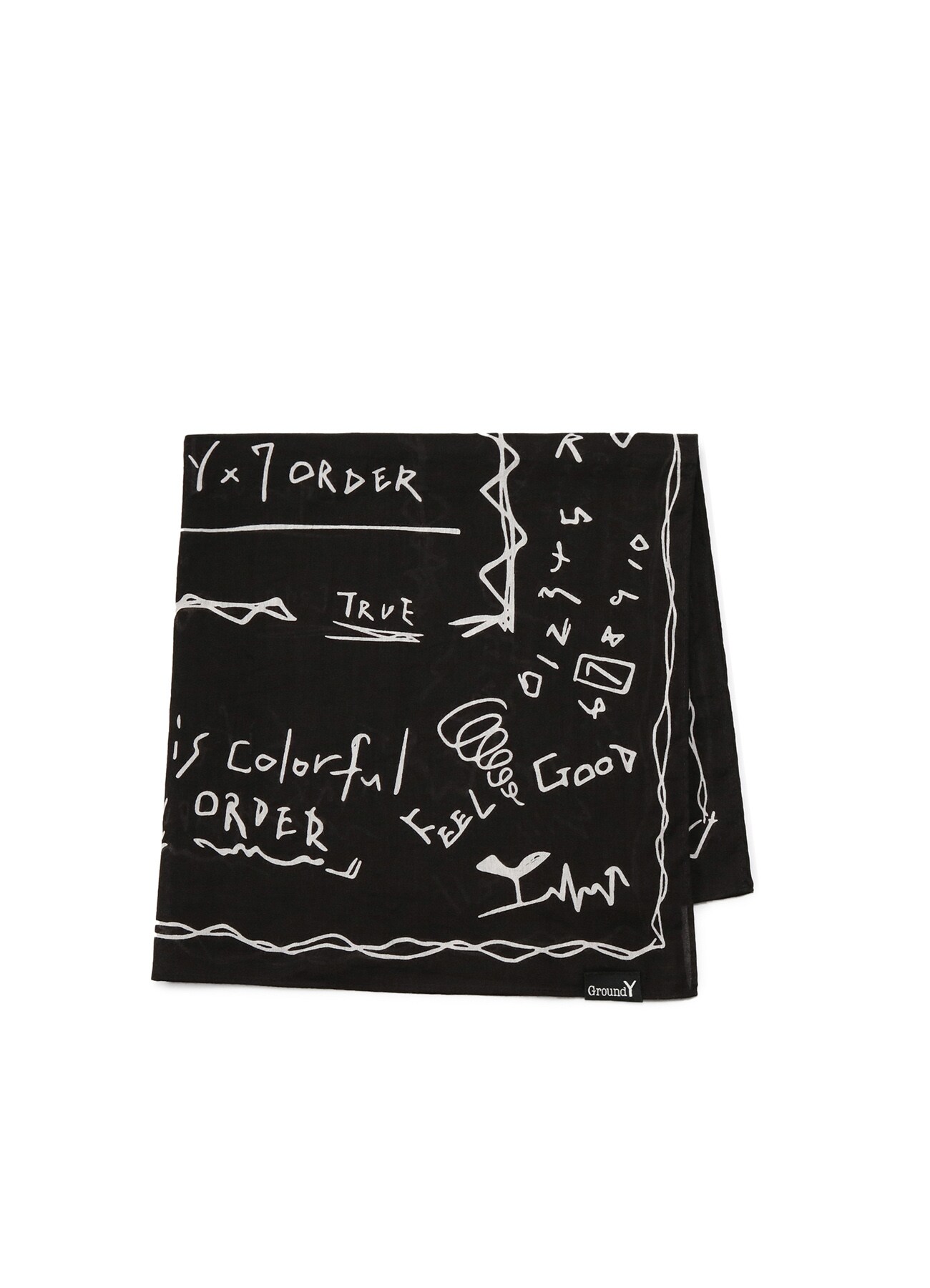 ＜Ground Y×7ORDER Collaboration Project＞Graphic Scarf