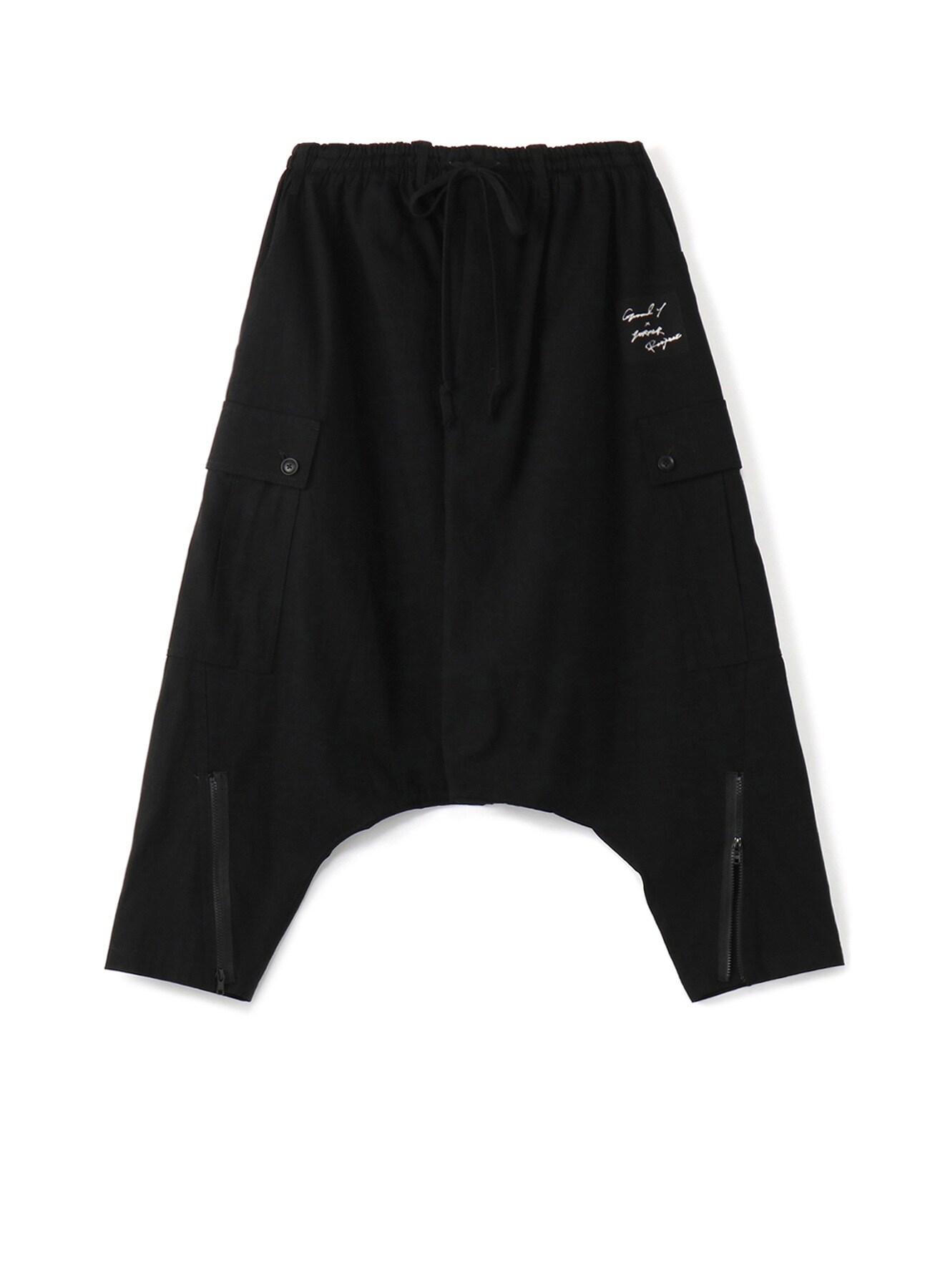 ＜Ground Y×7ORDER Collaboration Project＞7.5oz Black Denim Saruel Pants
