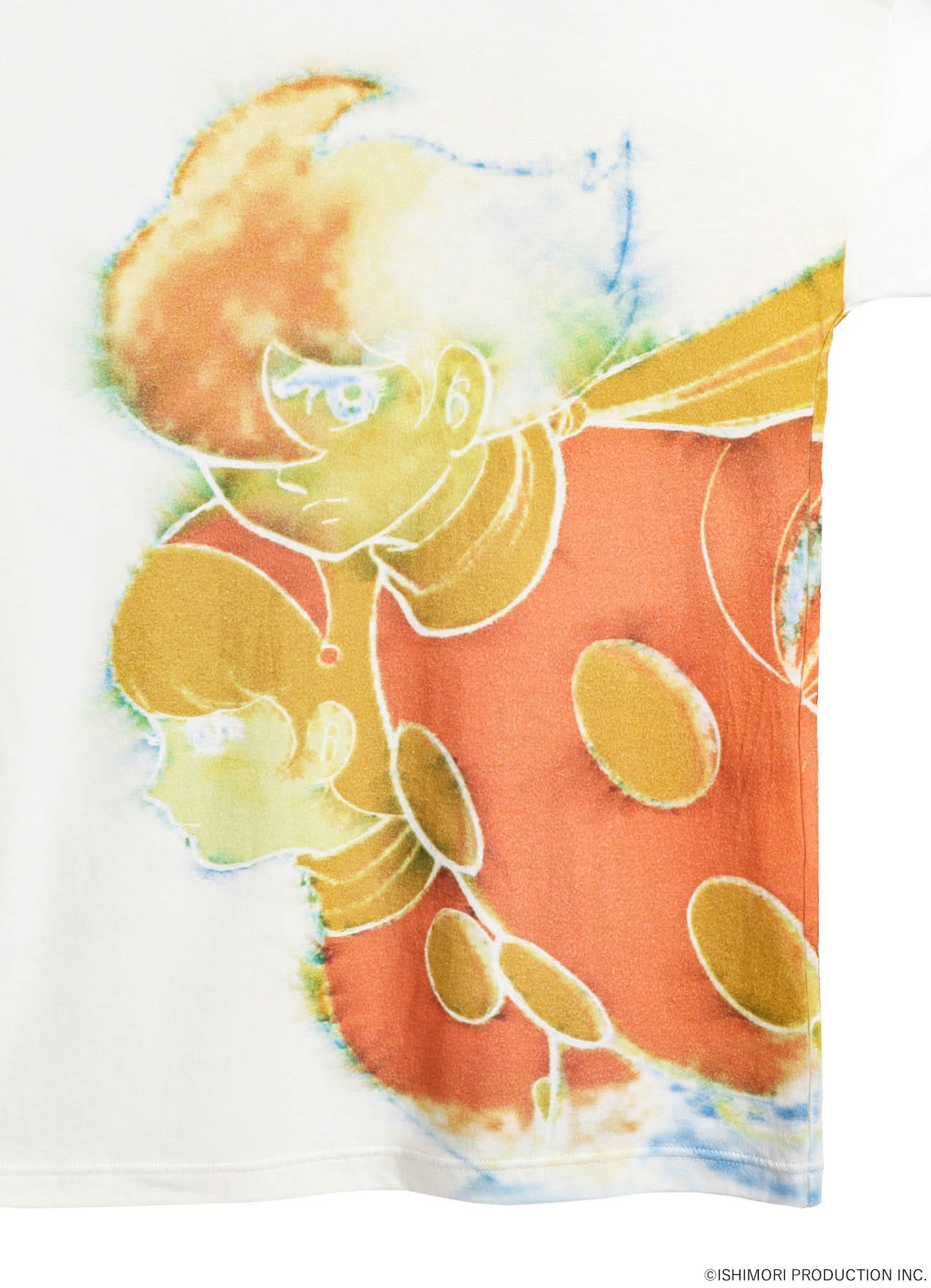 【11/15 12:00 Release】Ground Y×CYBORG 009 60th CYBORG 009 & CYBORG 003 WATERCOLOR SHORT SLEEVE T-SHIRT