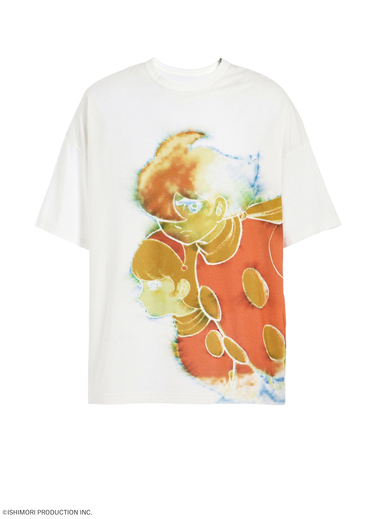 【11/15 12:00 Release】Ground Y×CYBORG 009 60th CYBORG 009 & CYBORG 003 WATERCOLOR SHORT SLEEVE T-SHIRT