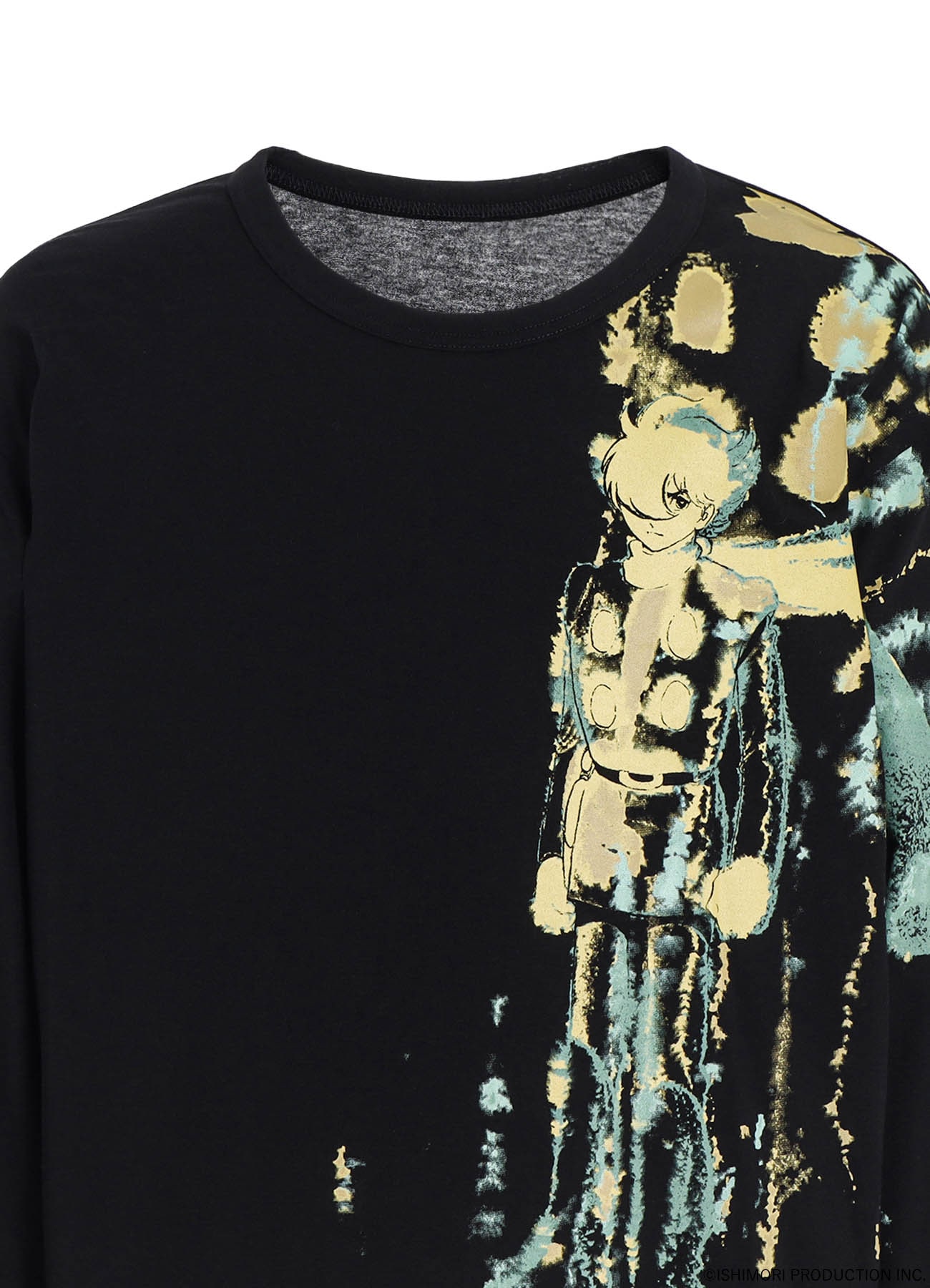 【11/15 12:00 Release】Ground Y×CYBORG 009 60th CYBORG 009 WATERCOLOR LONG SLEEVE T-SHIRT