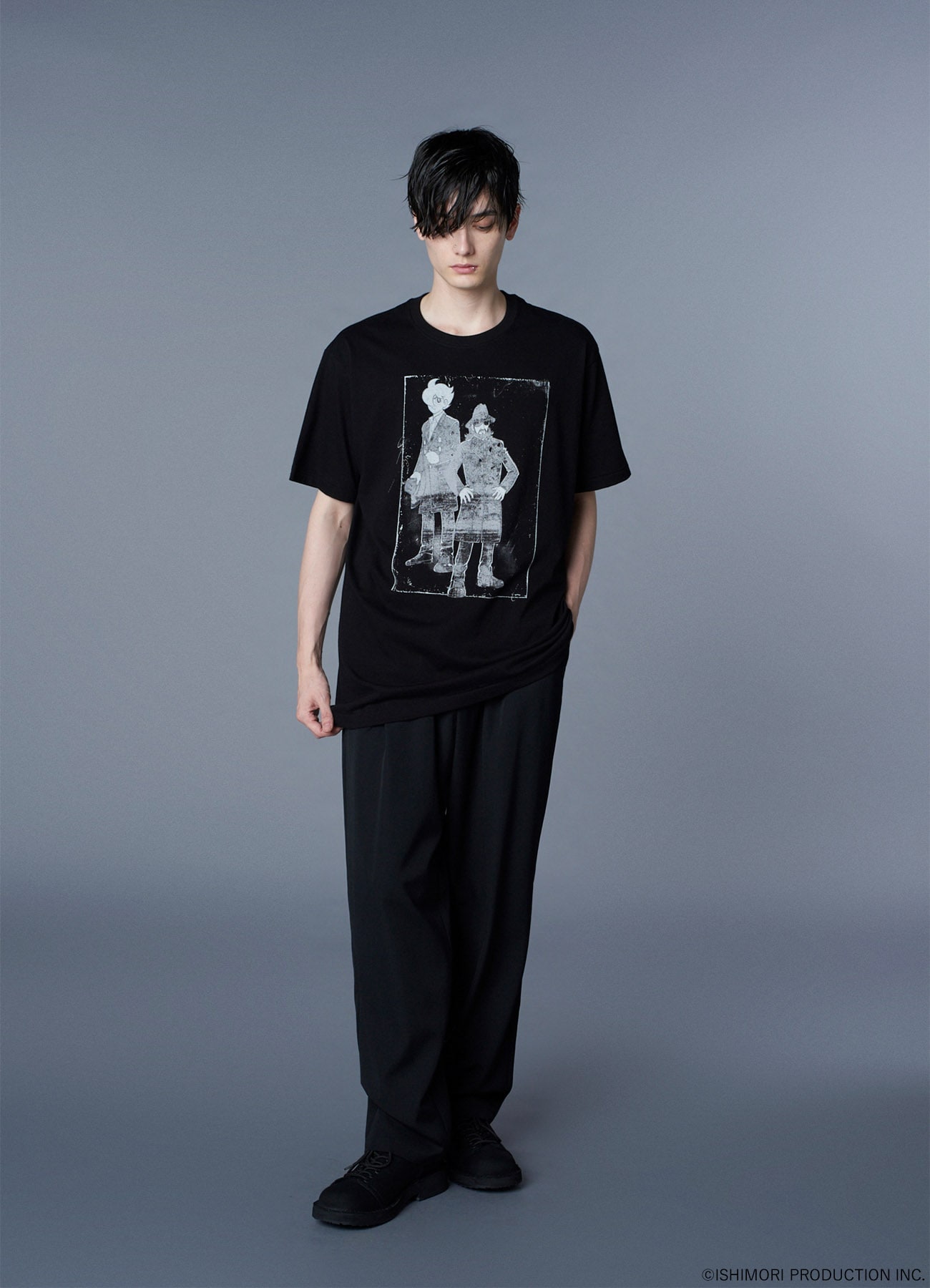 【11/15 12:00 Release】Ground Y×CYBORG 009 60th CYBORG 009 & DR.YY NEWLY DRAWN T-SHIRT