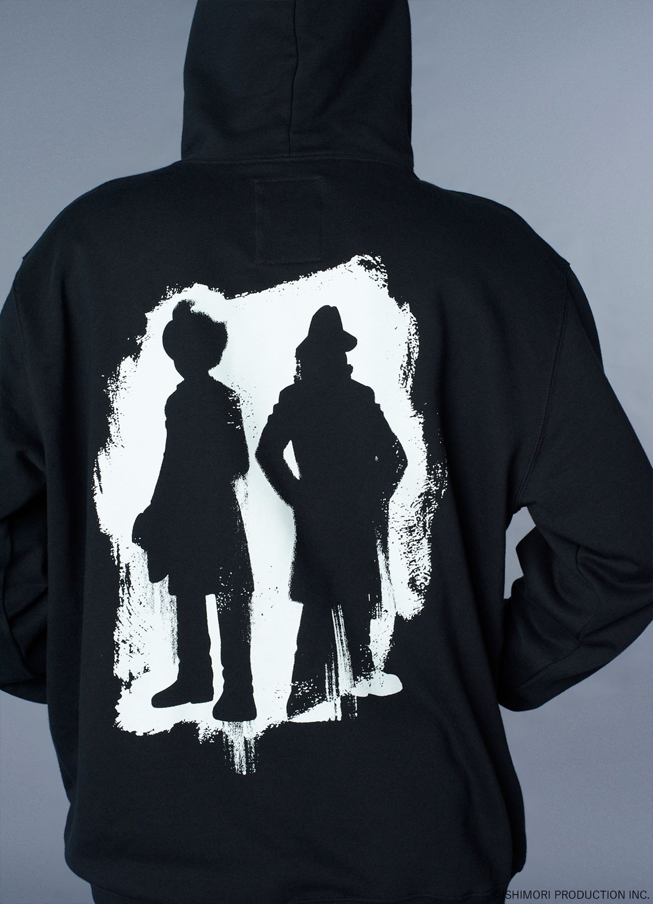 【11/15 12:00 Release】Ground Y×CYBORG 009 60th CYBORG 009 & DR.YY NEWLY DRAWN SILHOUETTE HOODIE