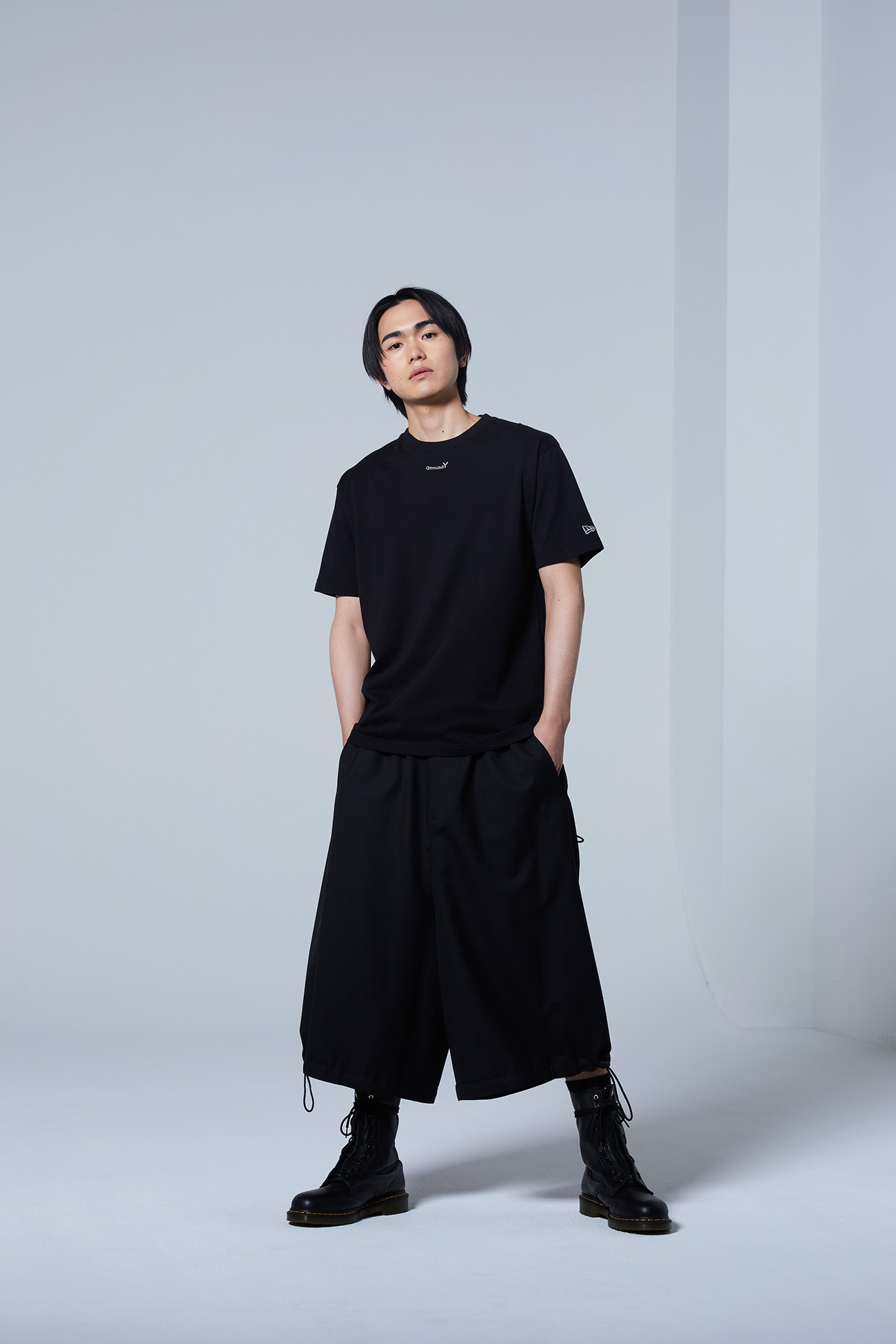 全国宅配無料 Yohji Yamamoto 21ssコレクションrinモチーフフィットtシャツ 21新発 Shzuni Com