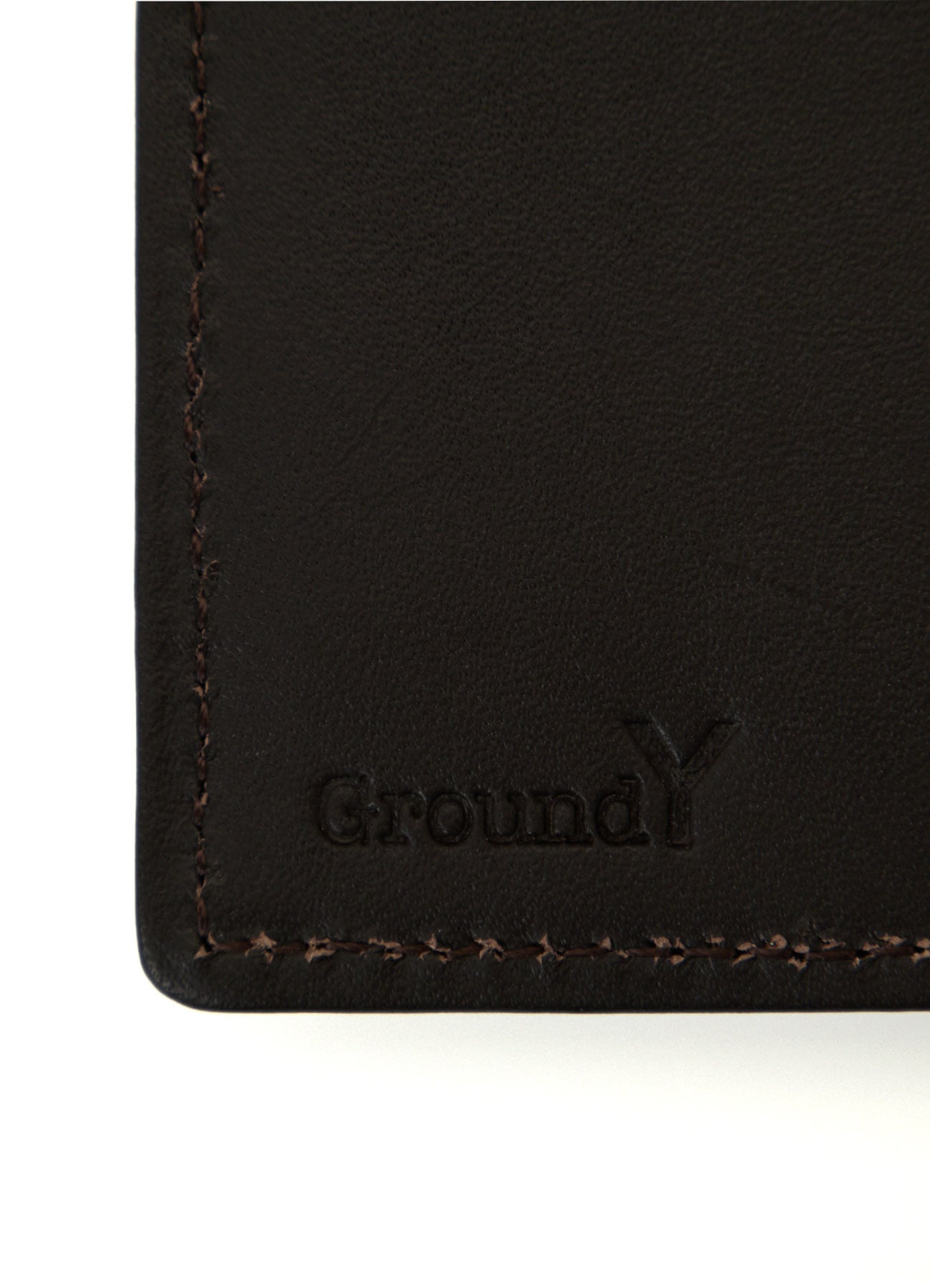 PRINTED LEATHER DOUBLE-FOLD WALLET