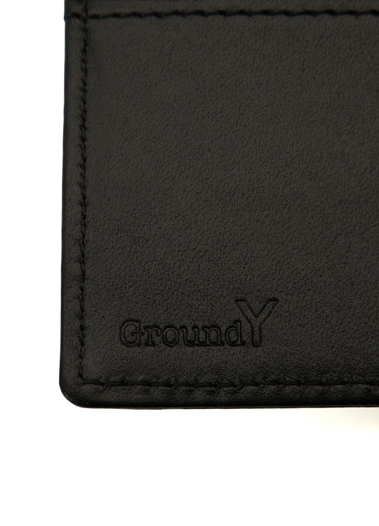 PRINTED LEATHER DOUBLE-FOLD WALLET
