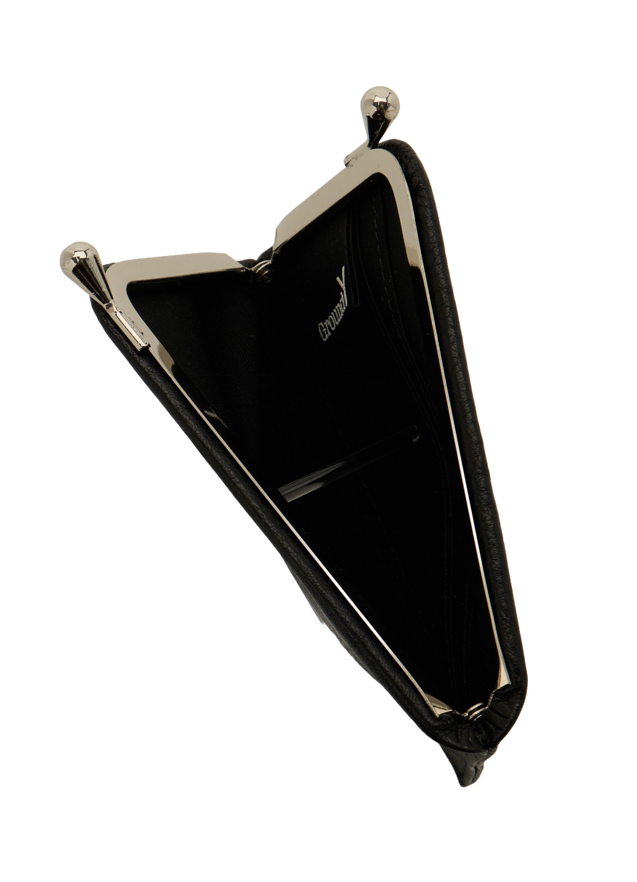COW LEATHER CARD & COIN CASE W/CLASP