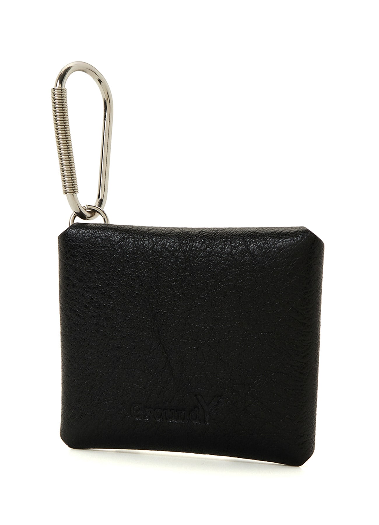 COW LEATHER PILL-CASE KEY CHAIN