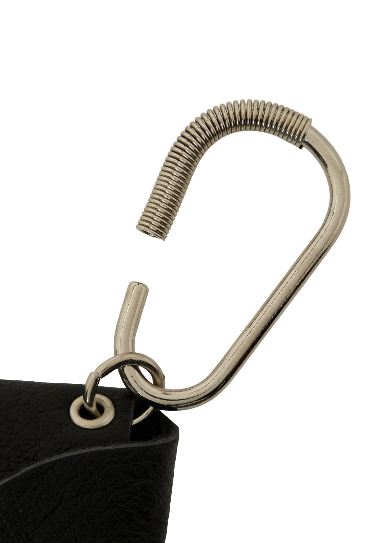 COW LEATHER PILL-CASE KEY CHAIN