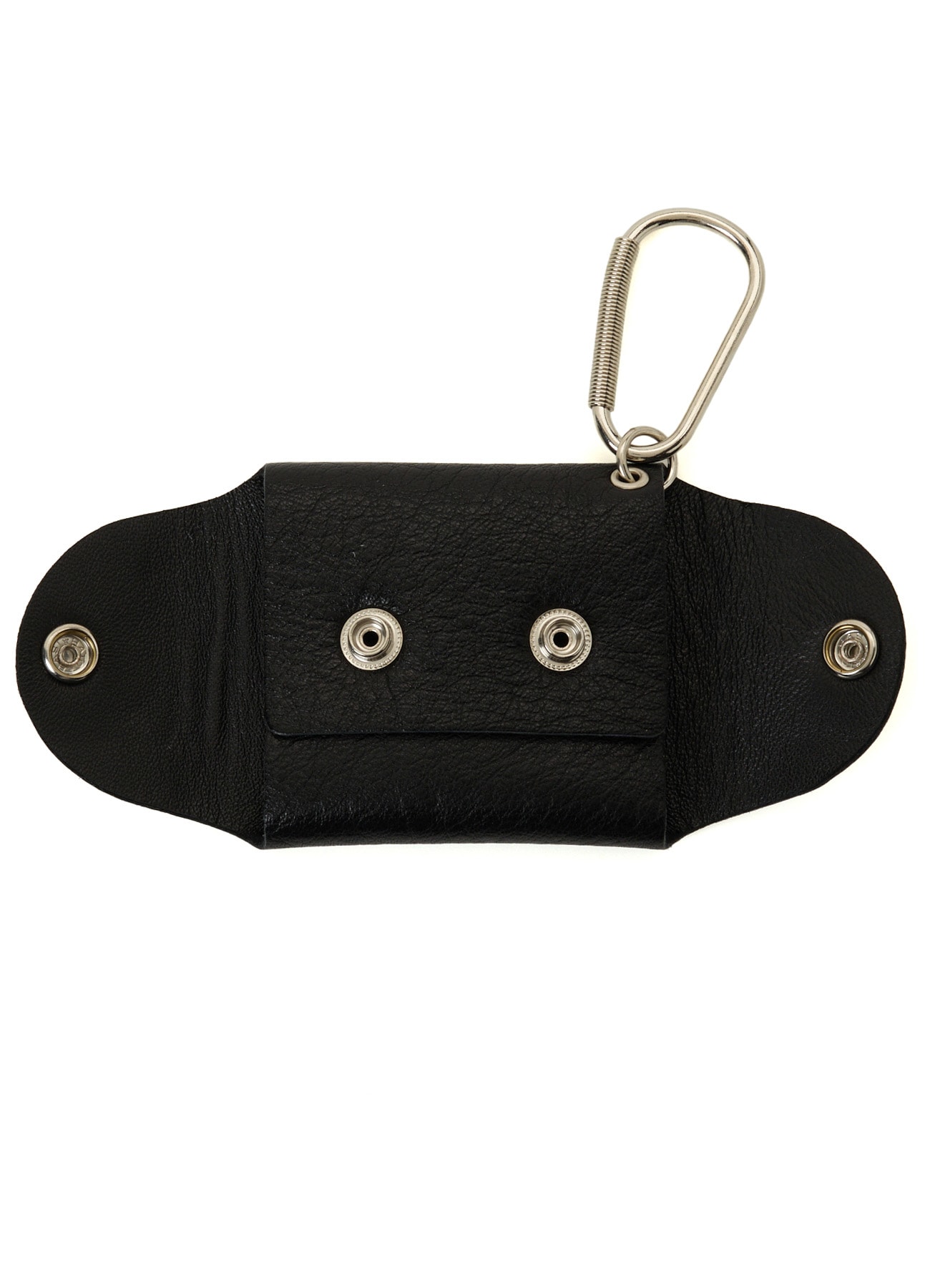COW LEATHER PILL-CASE KEY CHAIN