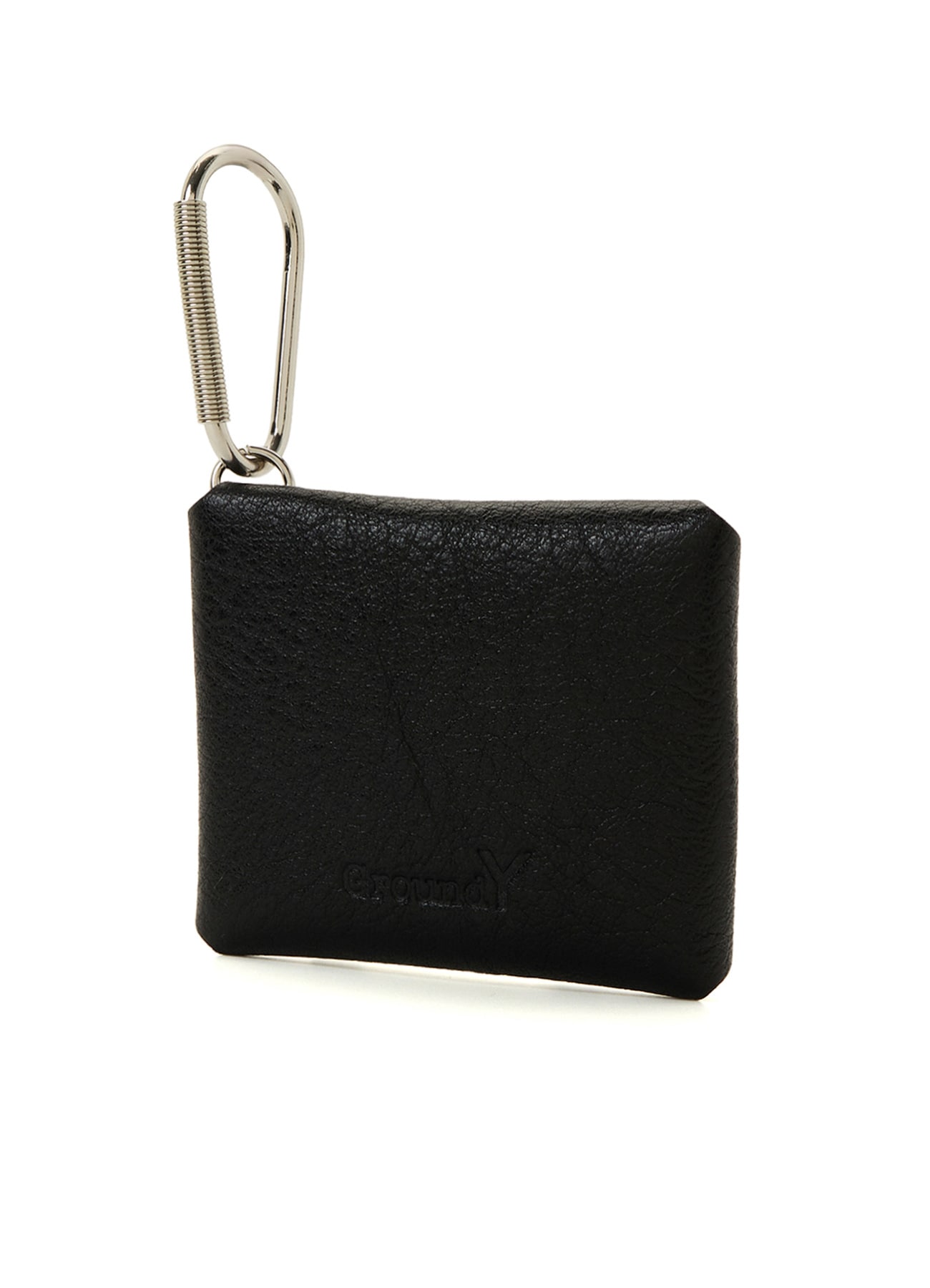 COW LEATHER PILL-CASE KEY CHAIN