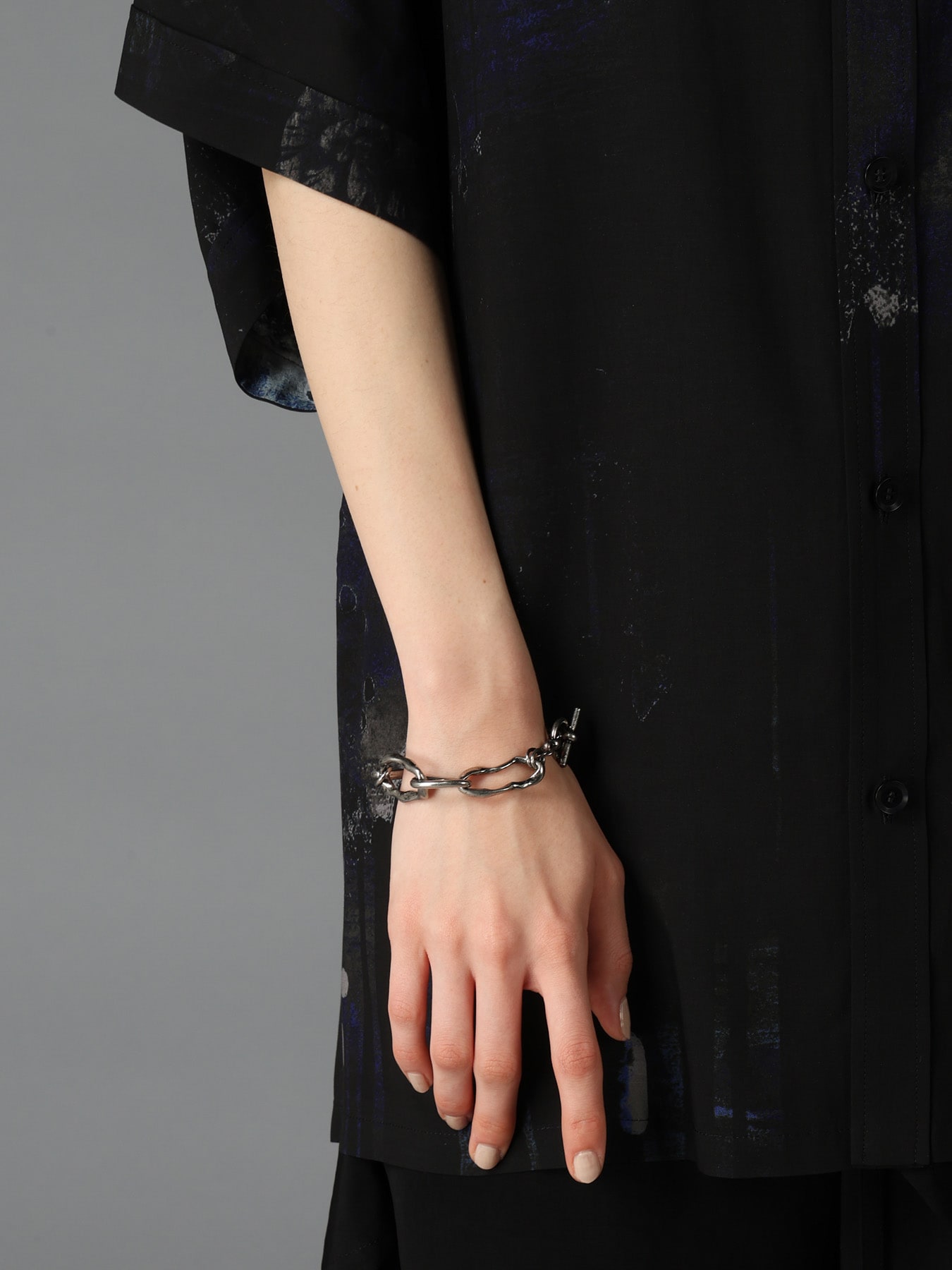 BRASS WAVE BRACELET