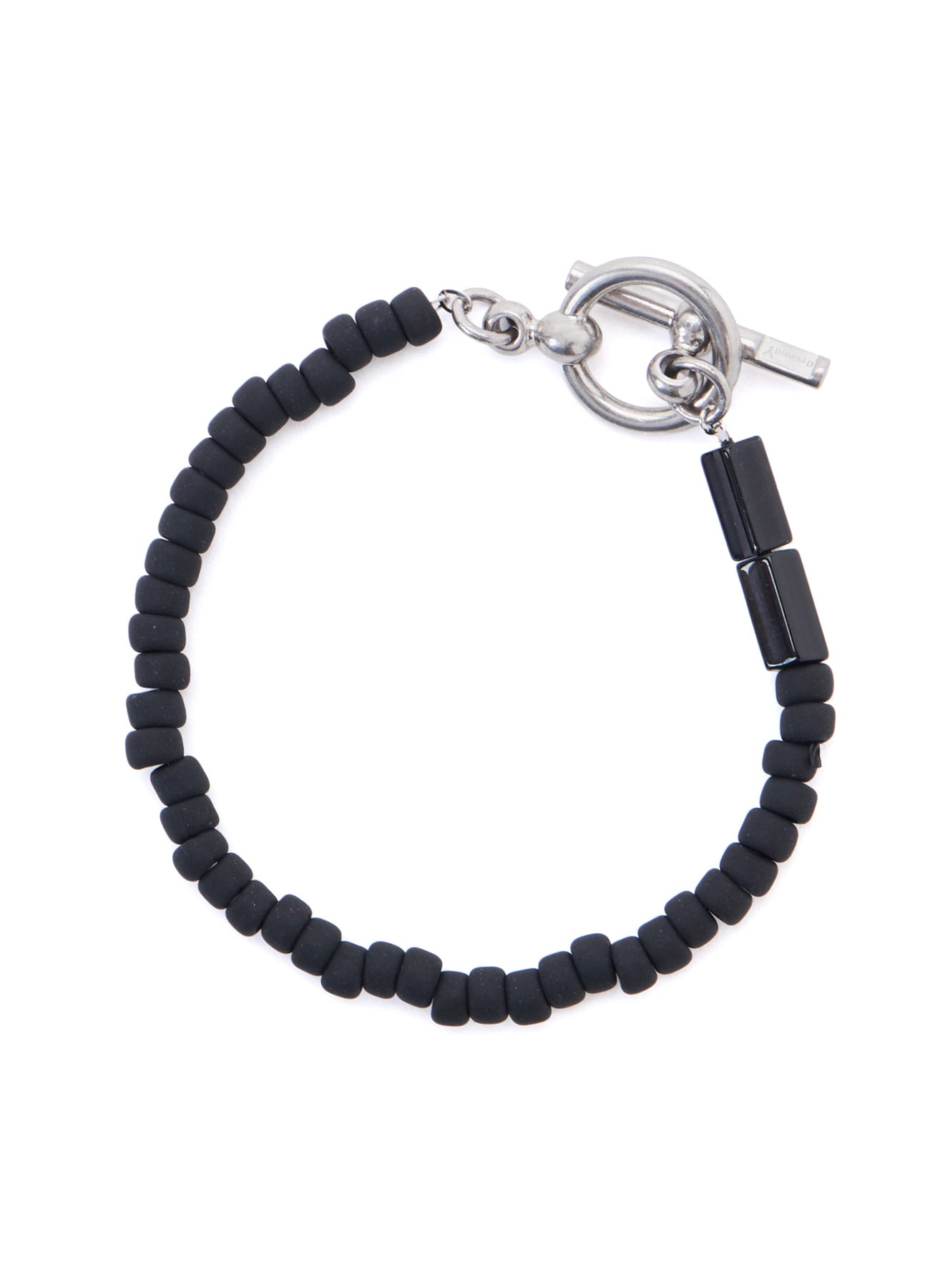 BRASS BLACK BEADS BRACELET