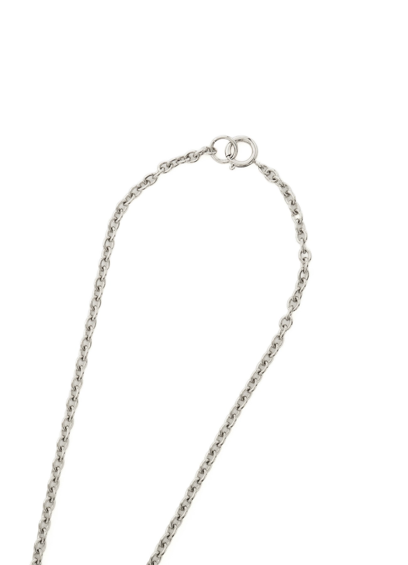 BRASS BODY THIN CHAIN NECKLACE