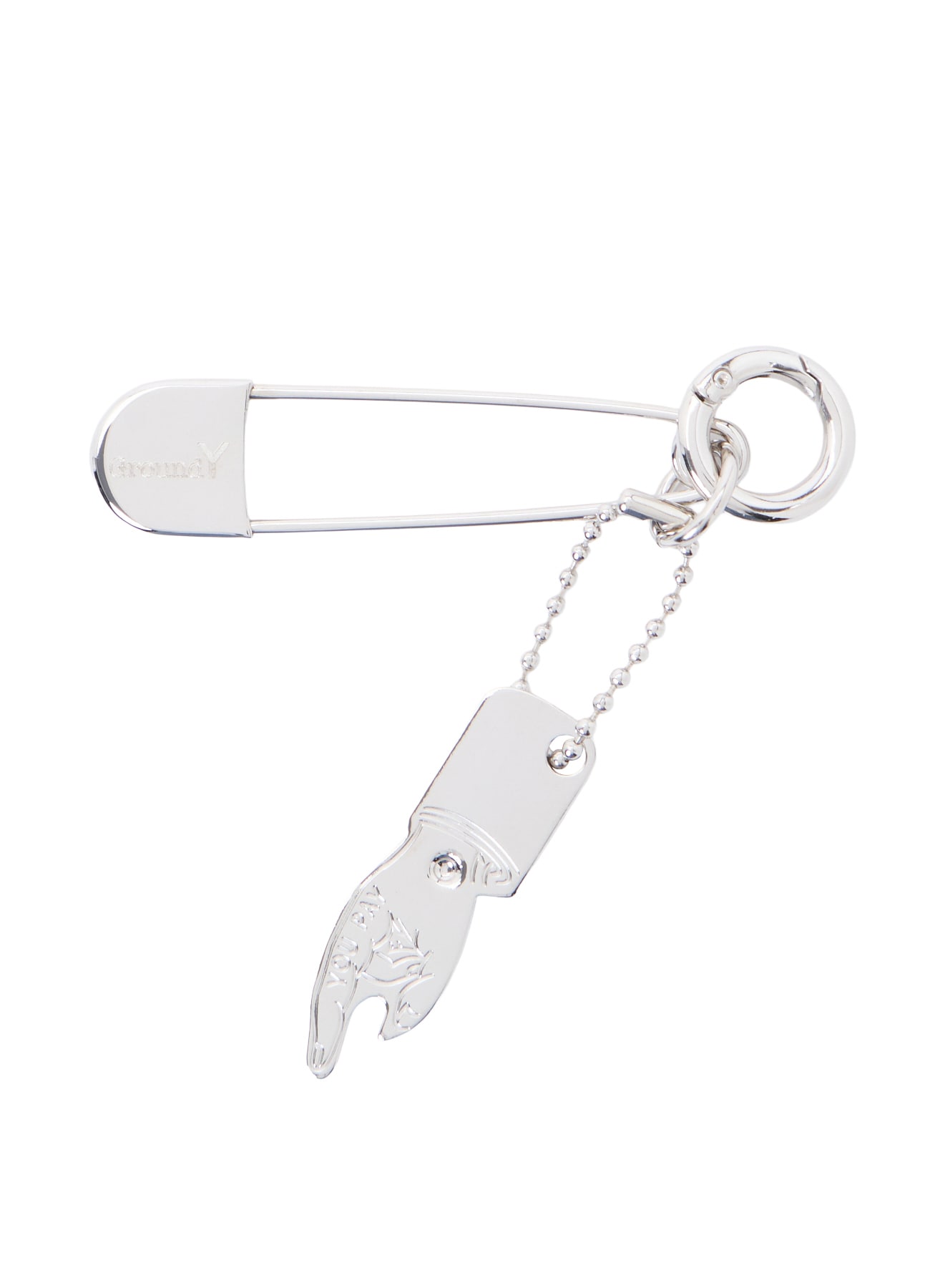 BRASS PIN KEY CHAIN SMALL