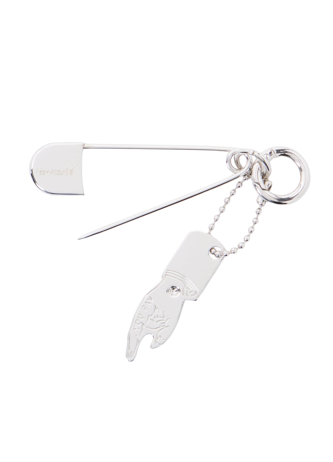 BRASS PIN KEY CHAIN SMALL