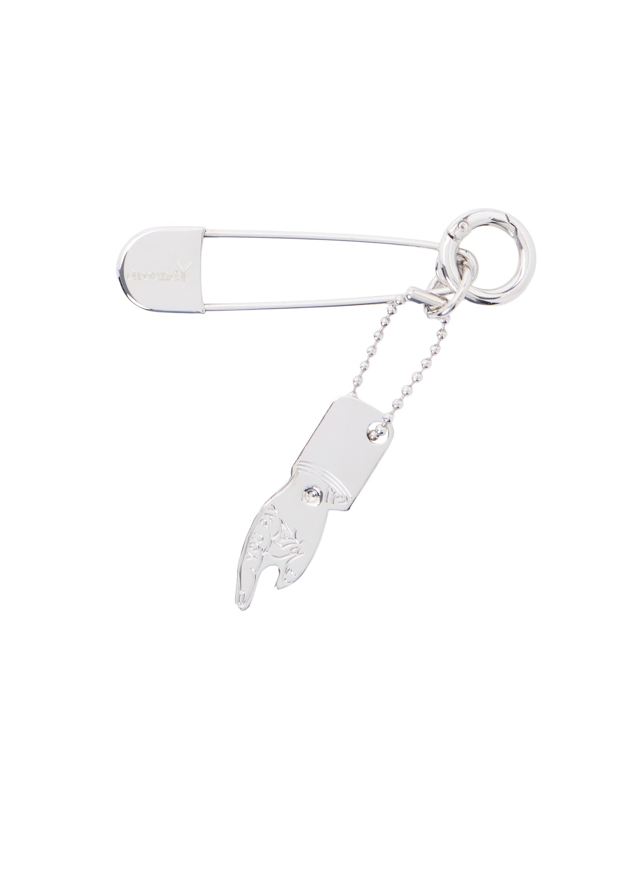 BRASS PIN KEY CHAIN SMALL