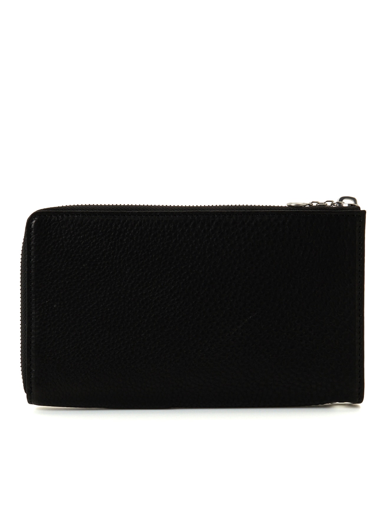 COW LEATHER BLACK & WHITE LONG WALLET