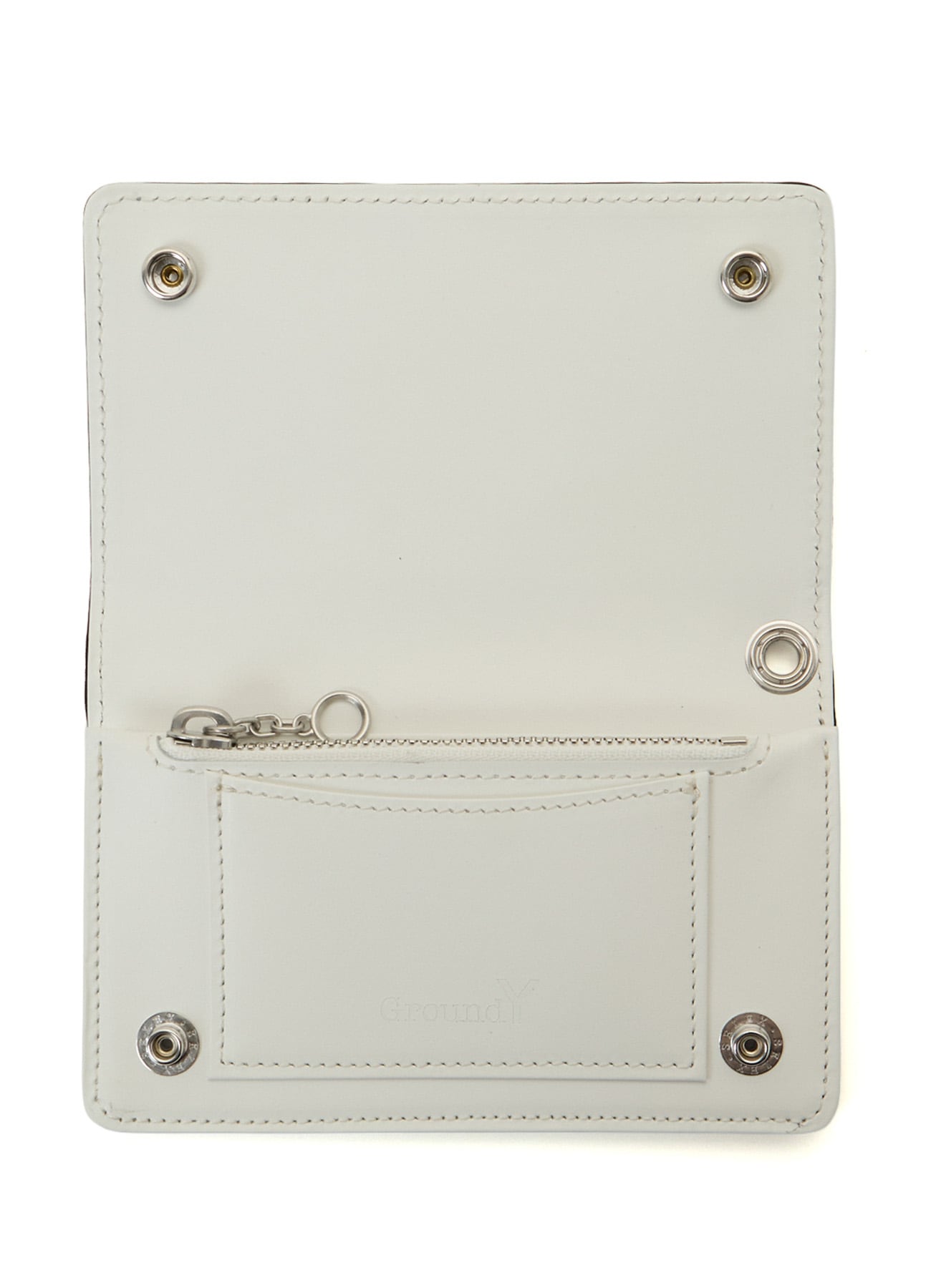 COW LEATHER BLACK & WHITE WALLET