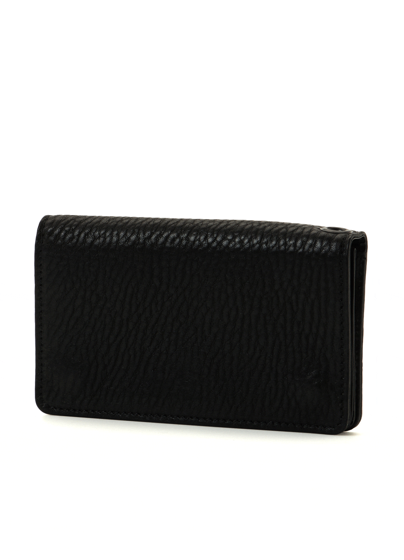COW LEATHER BLACK & WHITE WALLET