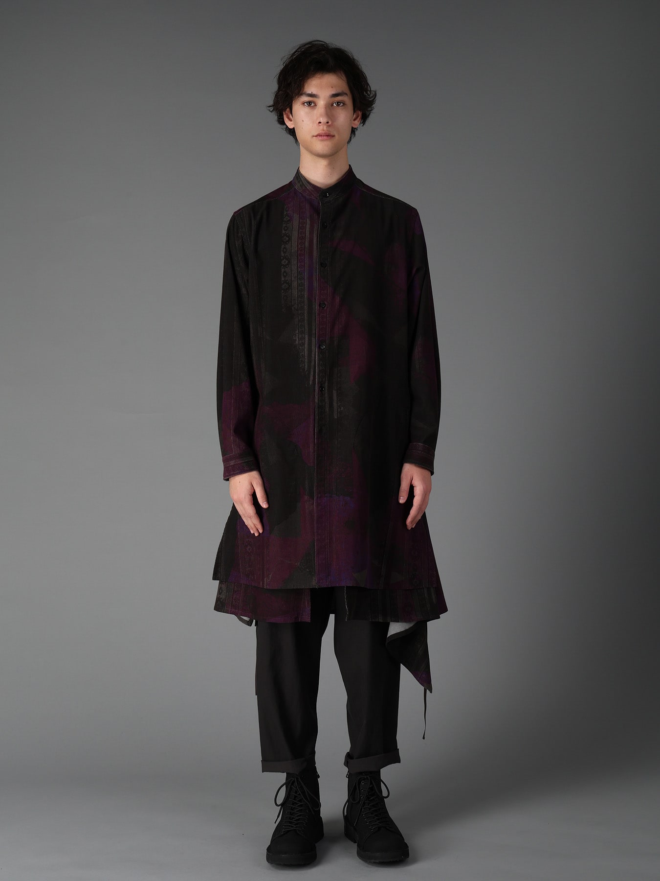 NARROW RIB CORDUROY BIG SHIRT