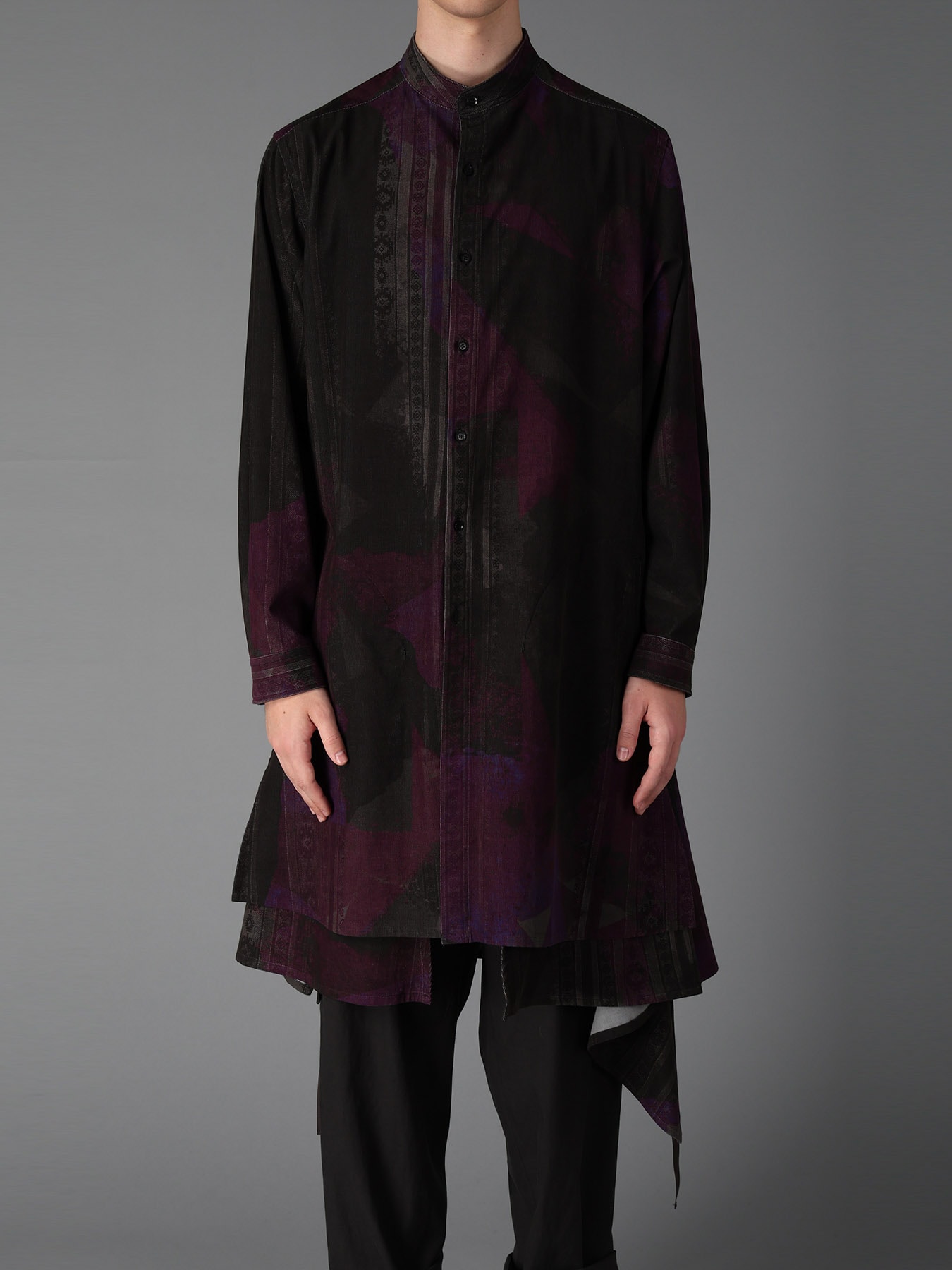 NARROW RIB CORDUROY BIG SHIRT