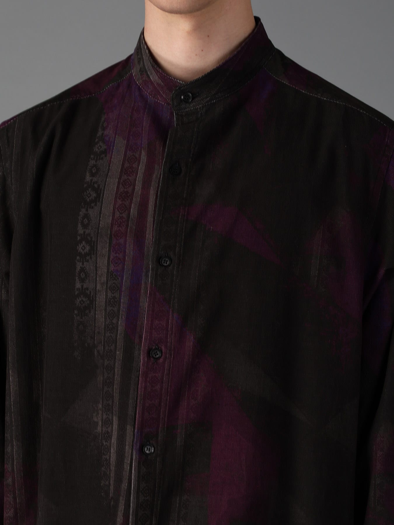 NARROW RIB CORDUROY BIG SHIRT