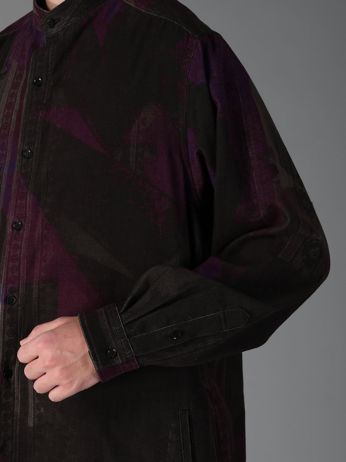 NARROW RIB CORDUROY BIG SHIRT
