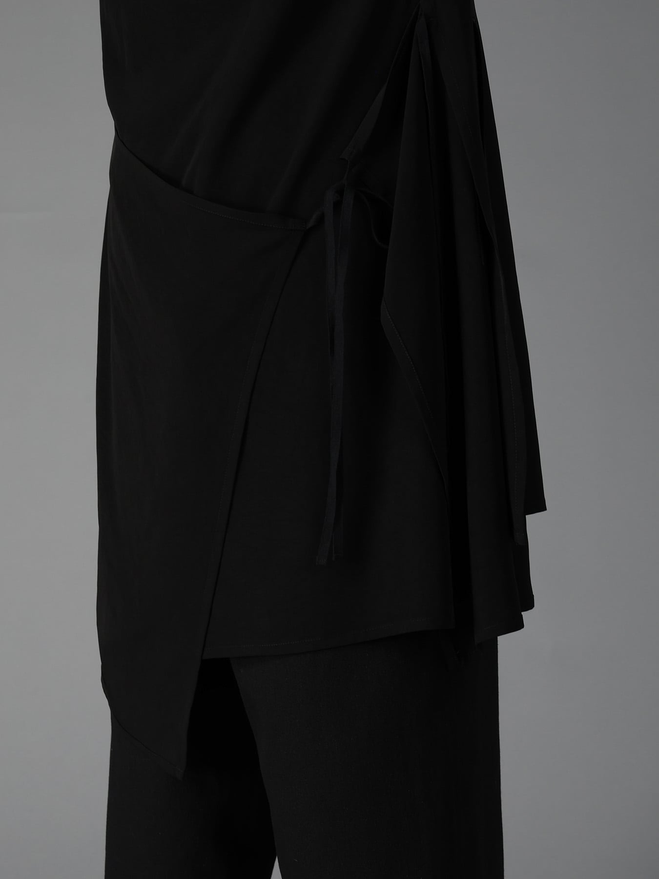 CREPE de CHINE POCKET BAGS BIG SHIRT