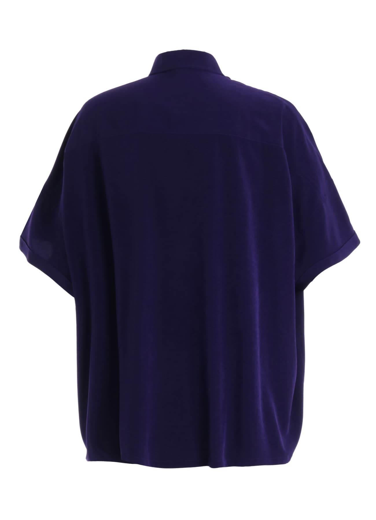 CREPE de CHINE FRONT DOLMAN BIG SHIRT