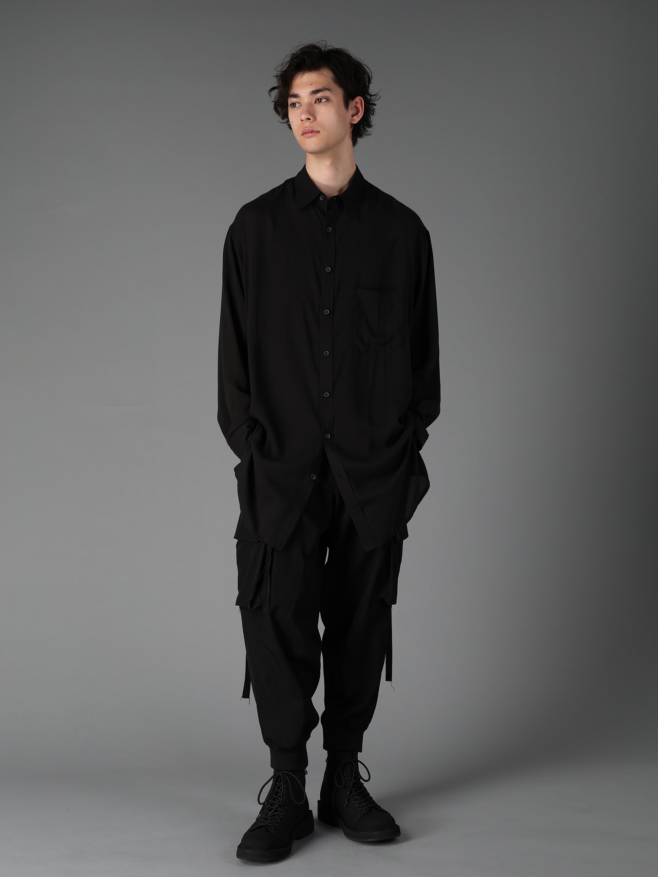 CELLULOSE LAWN LONG SHIRT