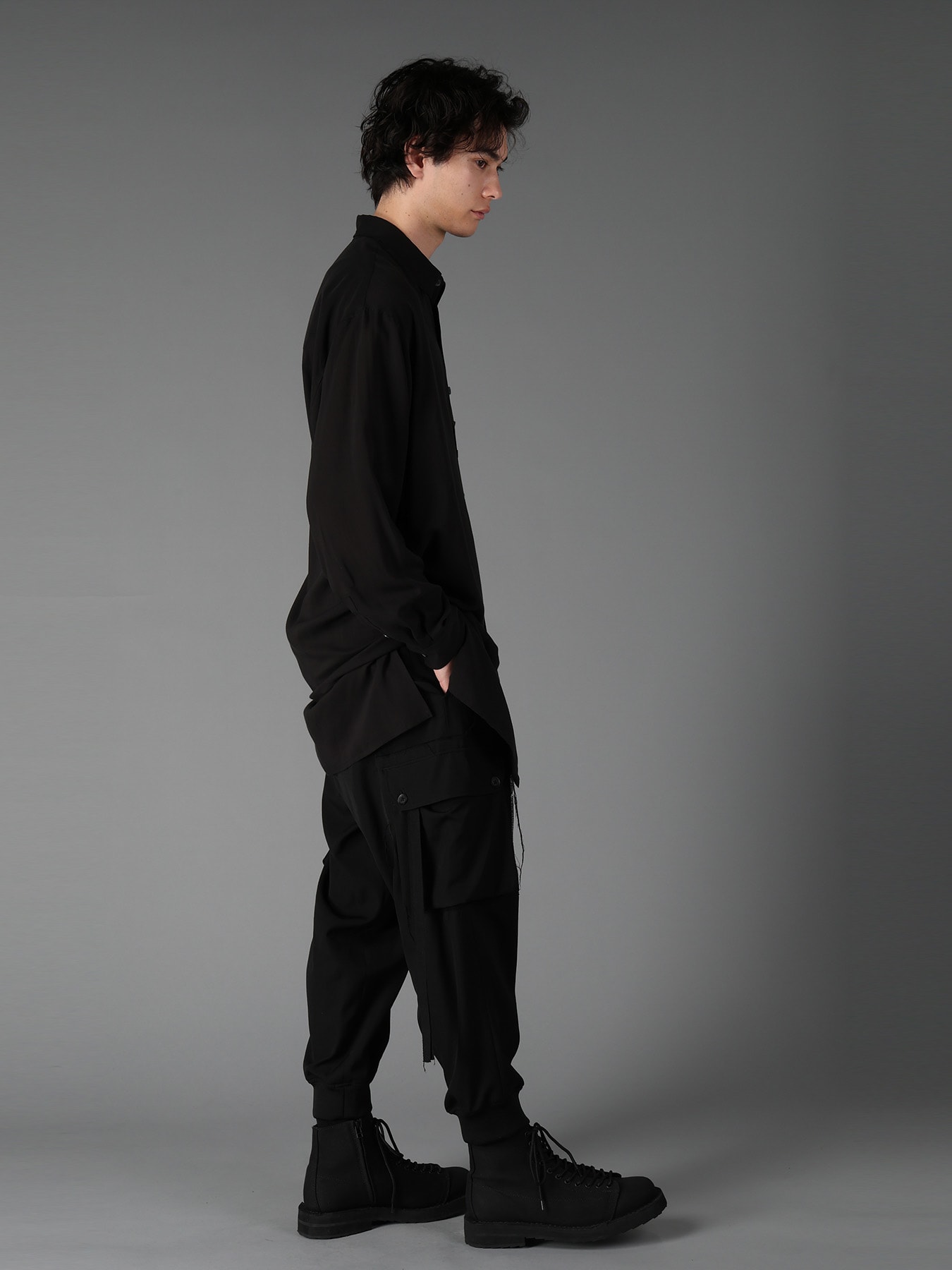 CELLULOSE LAWN LONG SHIRT