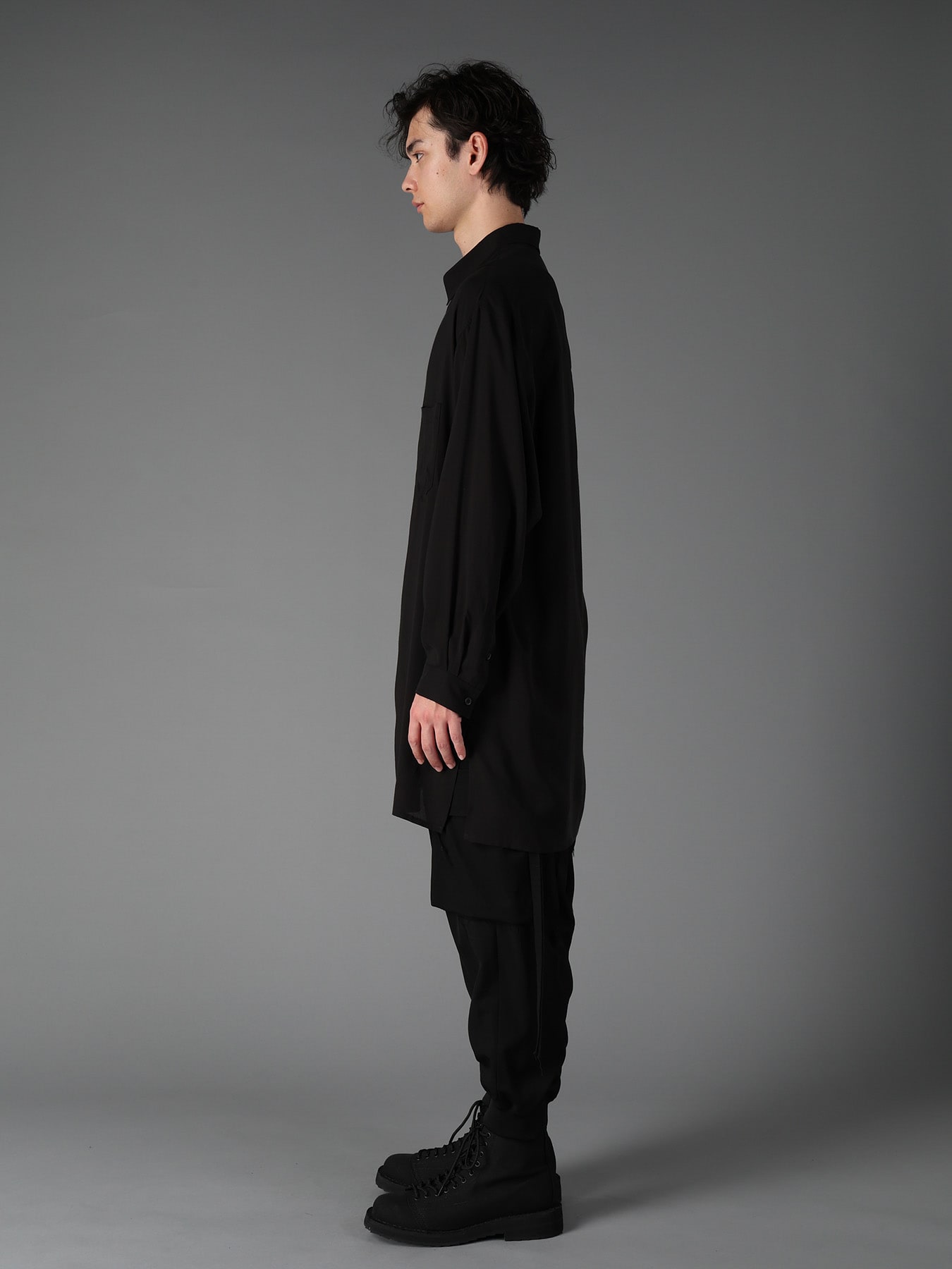 CELLULOSE LAWN LONG SHIRT