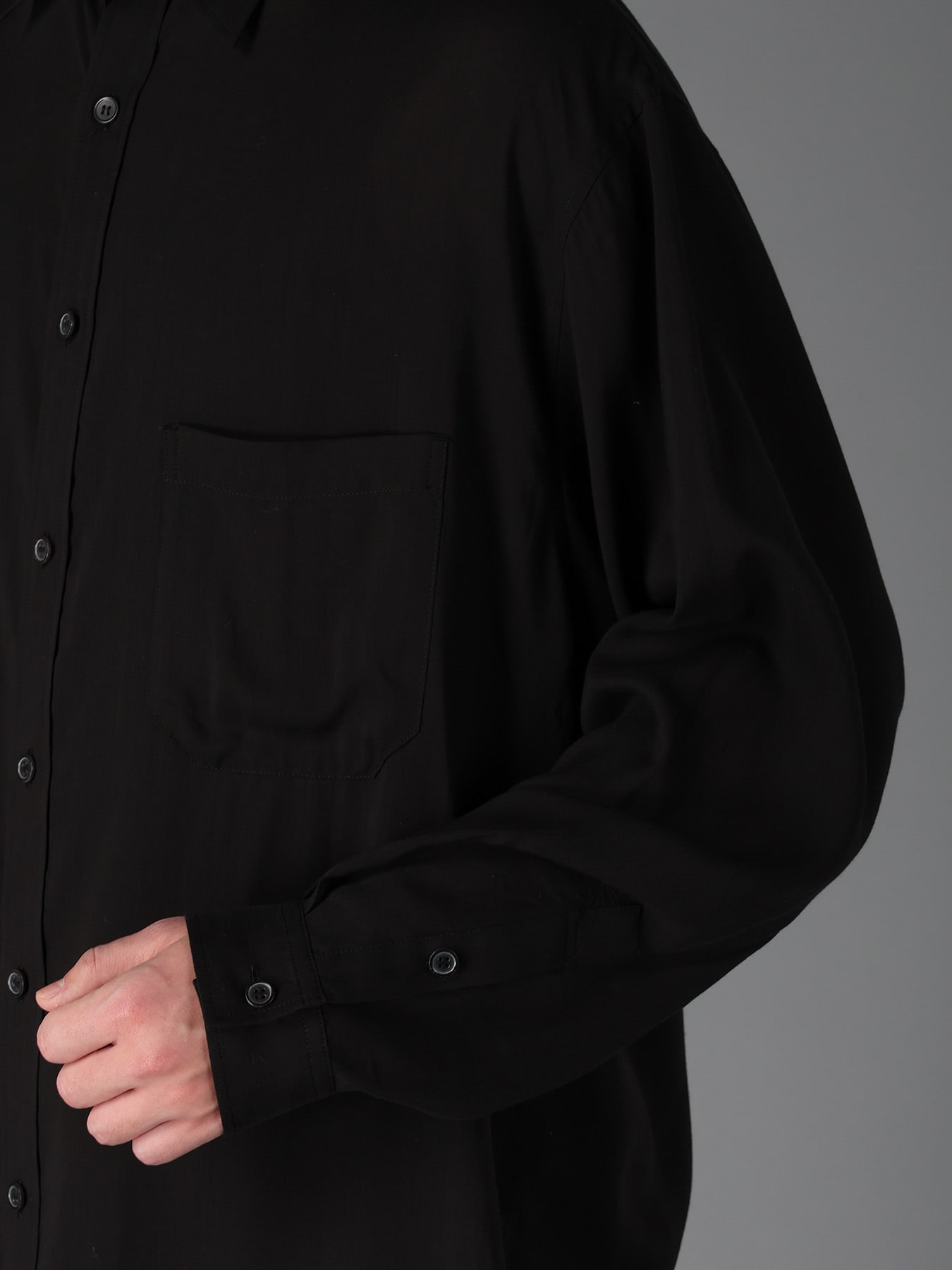 CELLULOSE LAWN LONG SHIRT