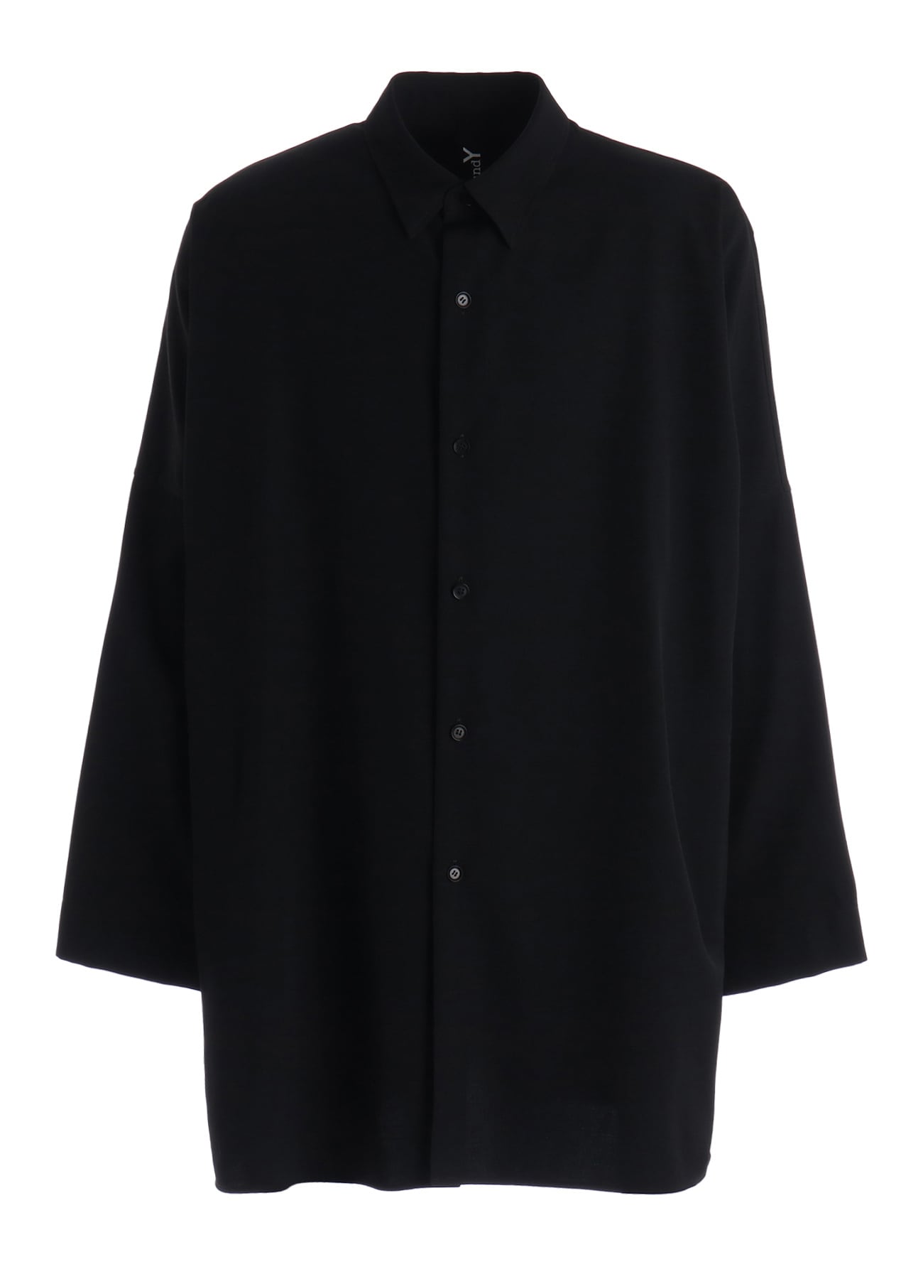 WOOL GABARDINE DOLMAN  SHIRT