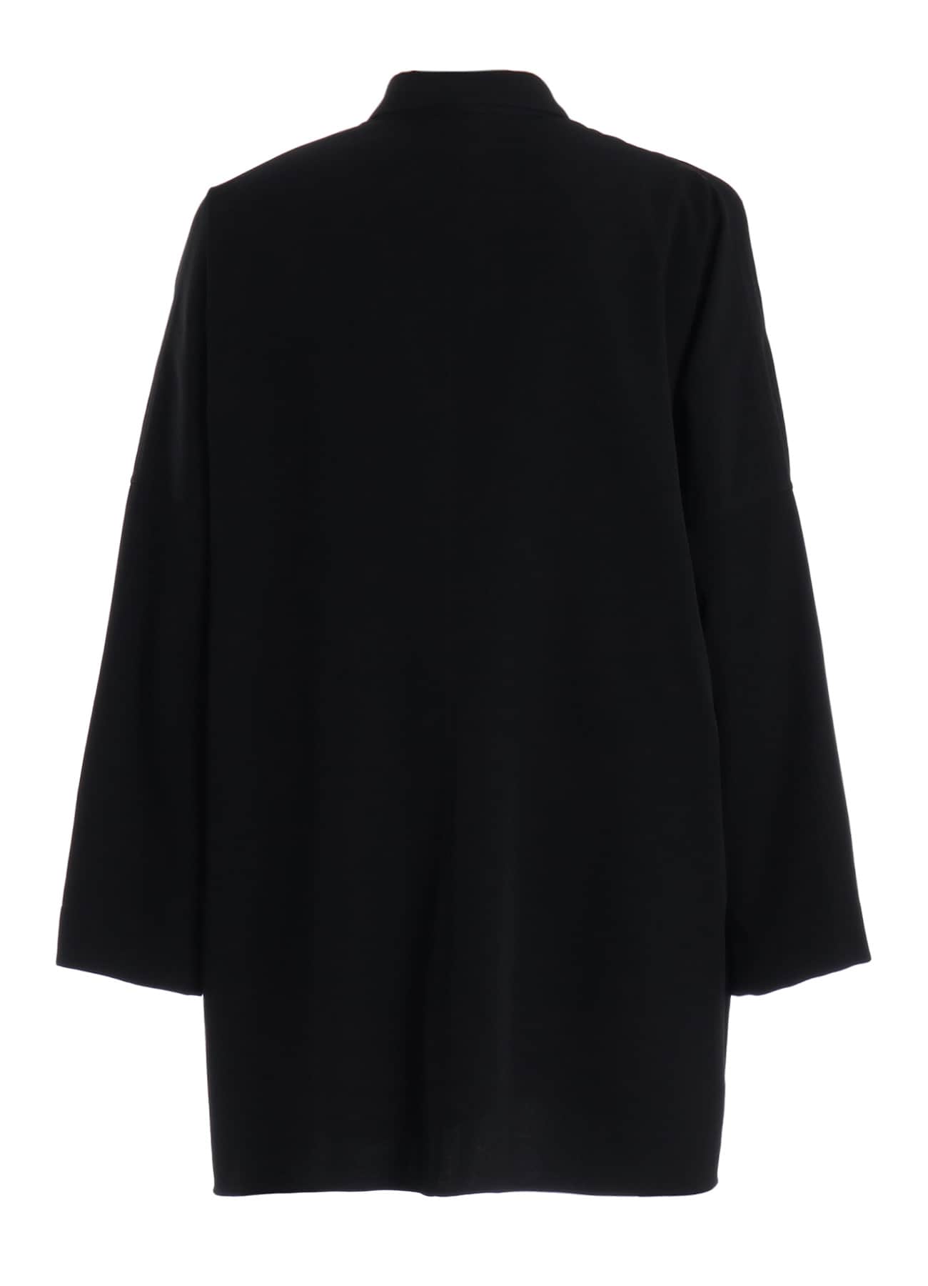 WOOL GABARDINE DOLMAN  SHIRT