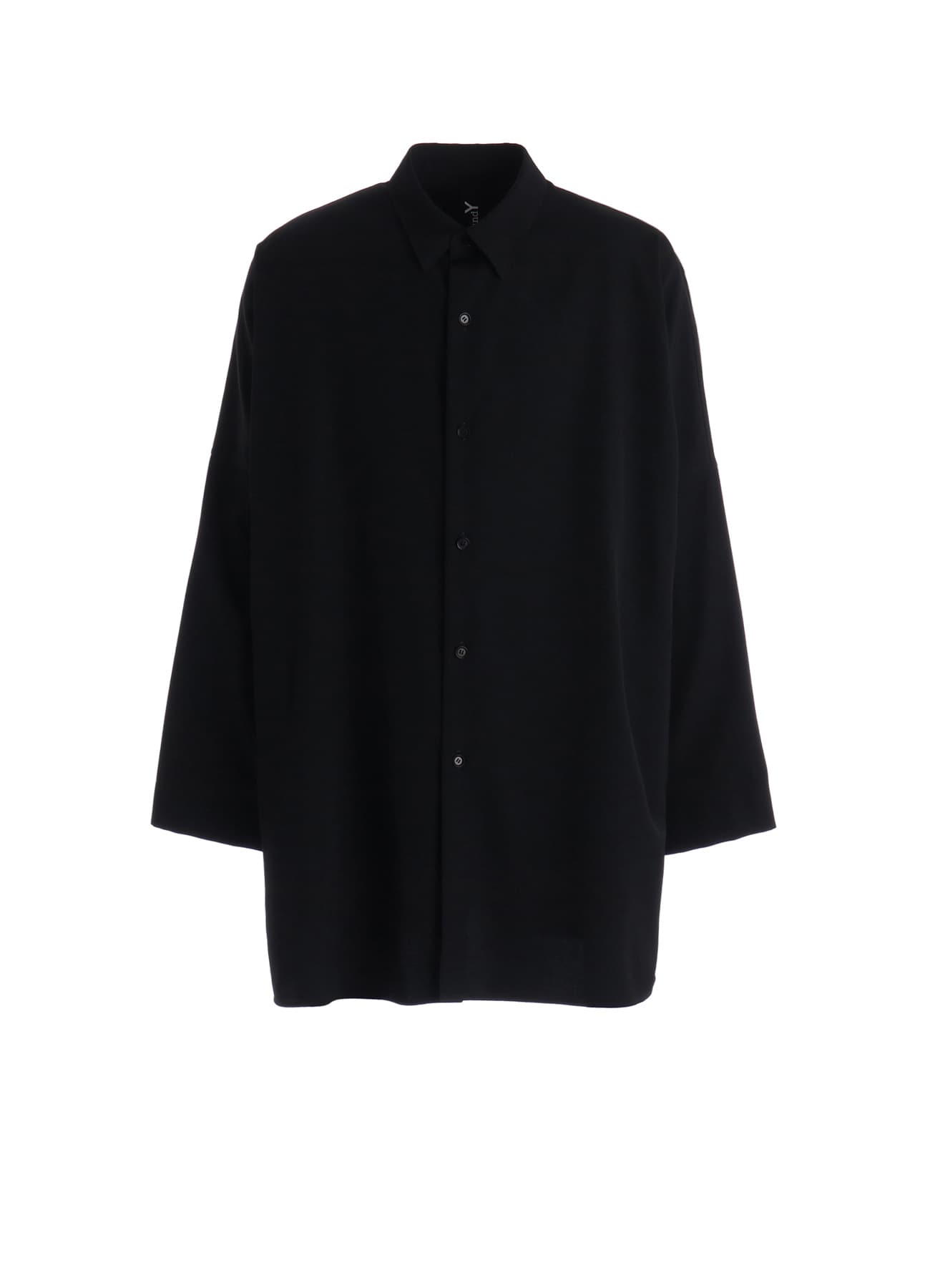 WOOL GABARDINE DOLMAN  SHIRT