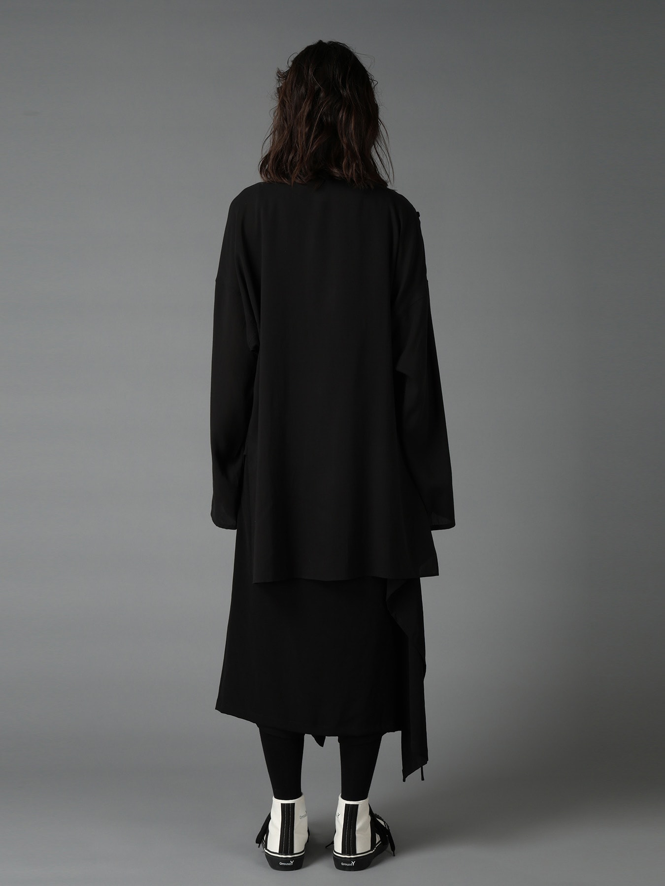 CELLULOSE LAWN PULLOVER SHIRT