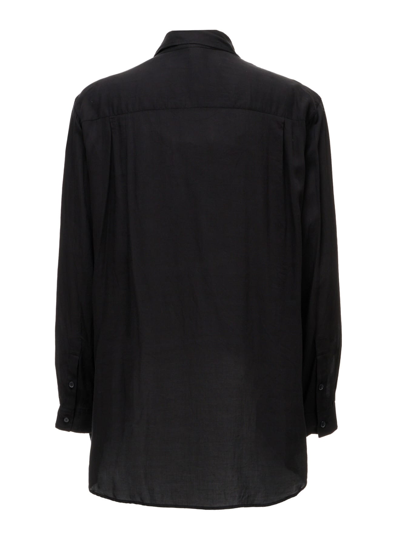 SWITCHING MATERIAL PATCHWORK SHIRT