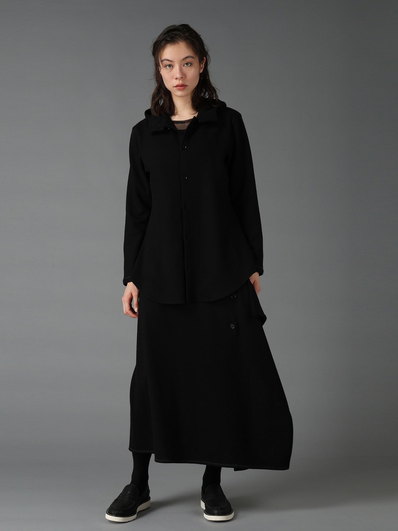 SOFT SPUN 1/14 JERSEY HOODED SHIRT