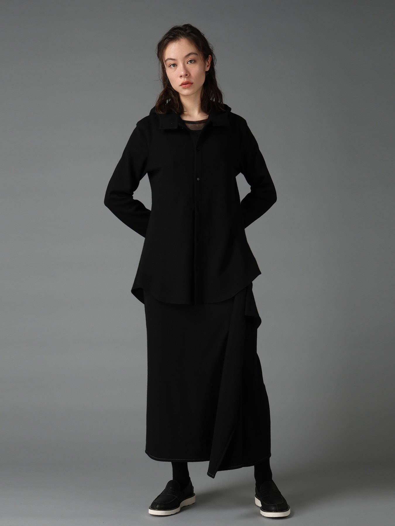 SOFT SPUN 1/14 JERSEY HOODED SHIRT