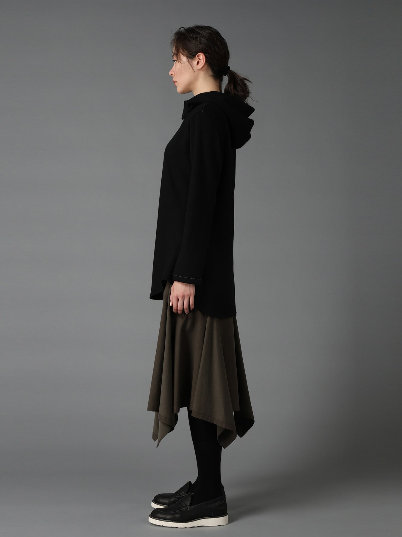 SOFT SPUN 1/14 JERSEY HOODED SHIRT