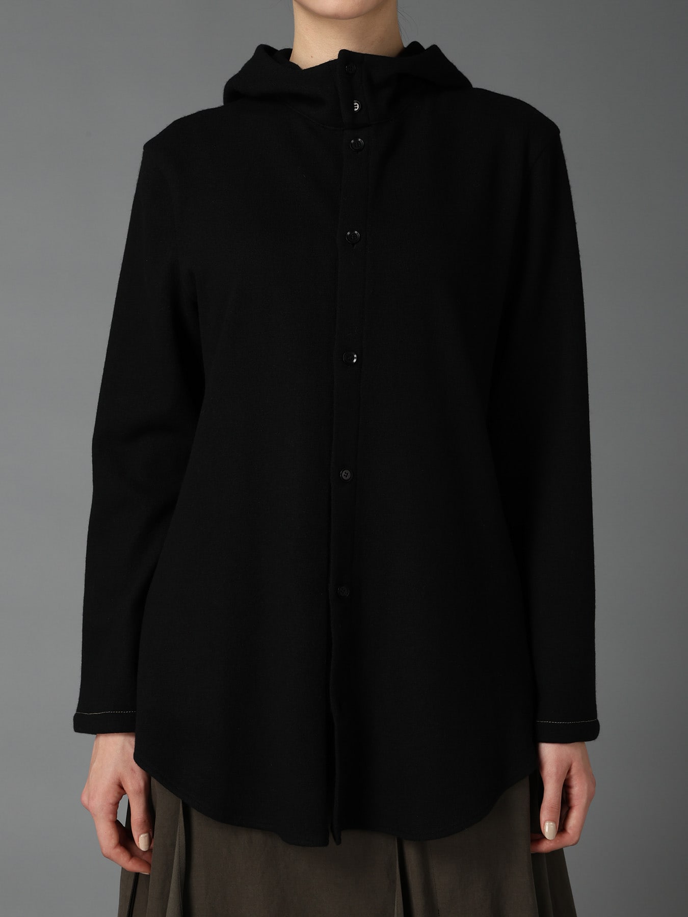 SOFT SPUN 1/14 JERSEY HOODED SHIRT