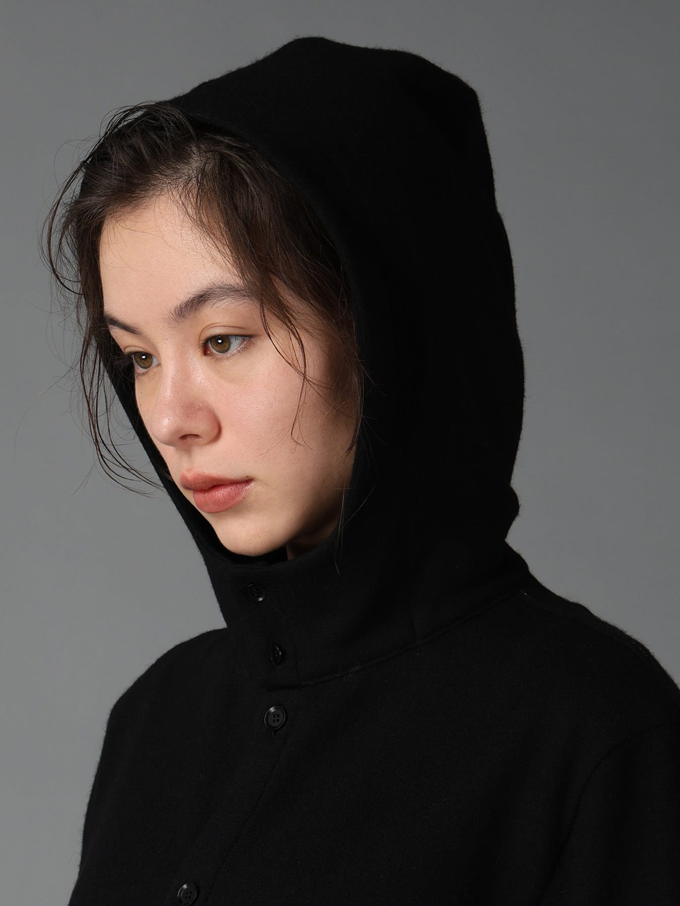 SOFT SPUN 1/14 JERSEY HOODED SHIRT