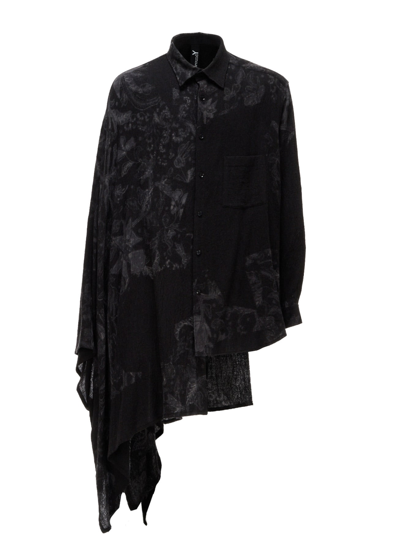 BATIK PATTERN CAPE DOCKING SHIRT